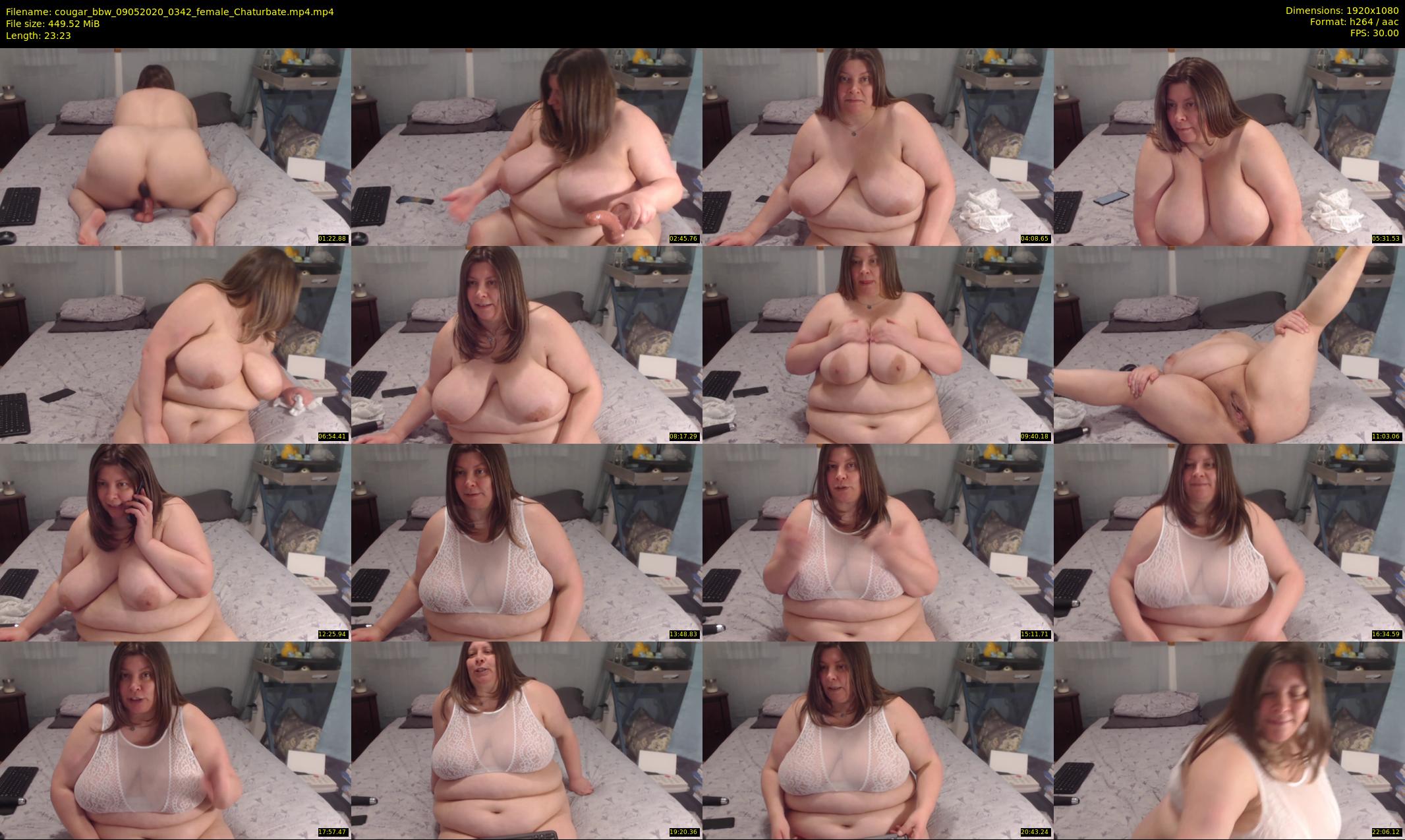cougar_bbw — 24 minute Chaturbate female cam show recording, 1080p, May 9, 2020