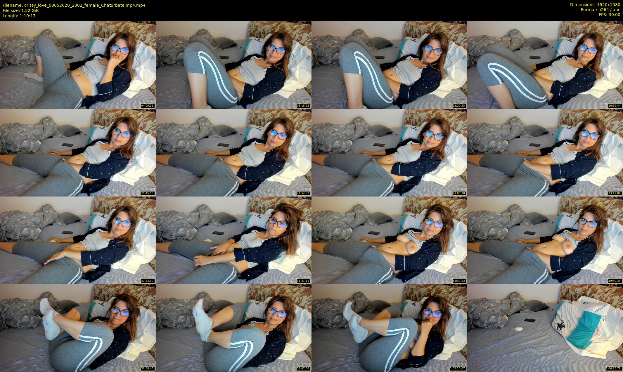 crissy_love — 71 minute Chaturbate female cam show recording, 1080p, May 8, 2020