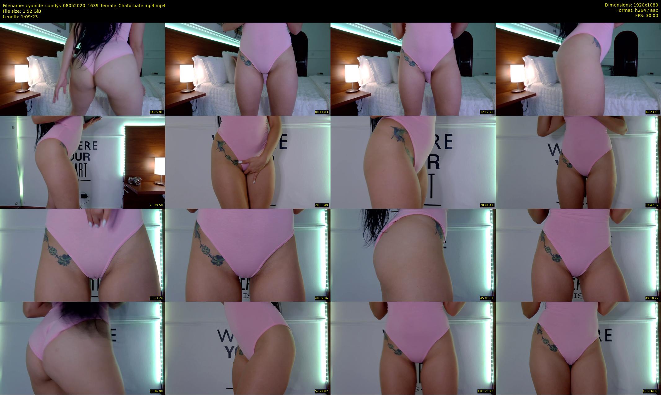cyanide_candys — 70 minute Chaturbate female cam show recording, 1080p, May 8, 2020