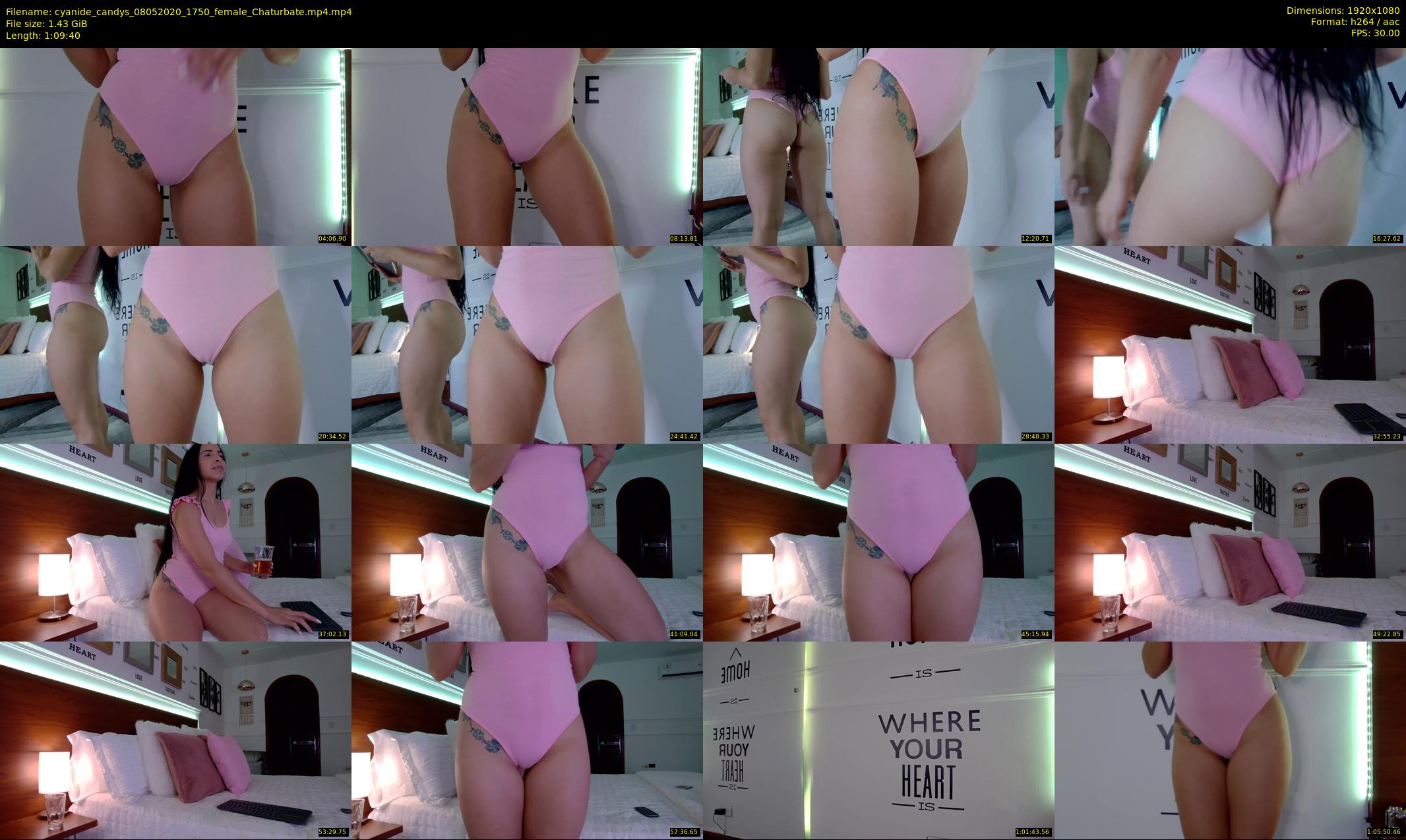 cyanide_candys — 70 minute Chaturbate female cam show recording, 1080p, May 8, 2020