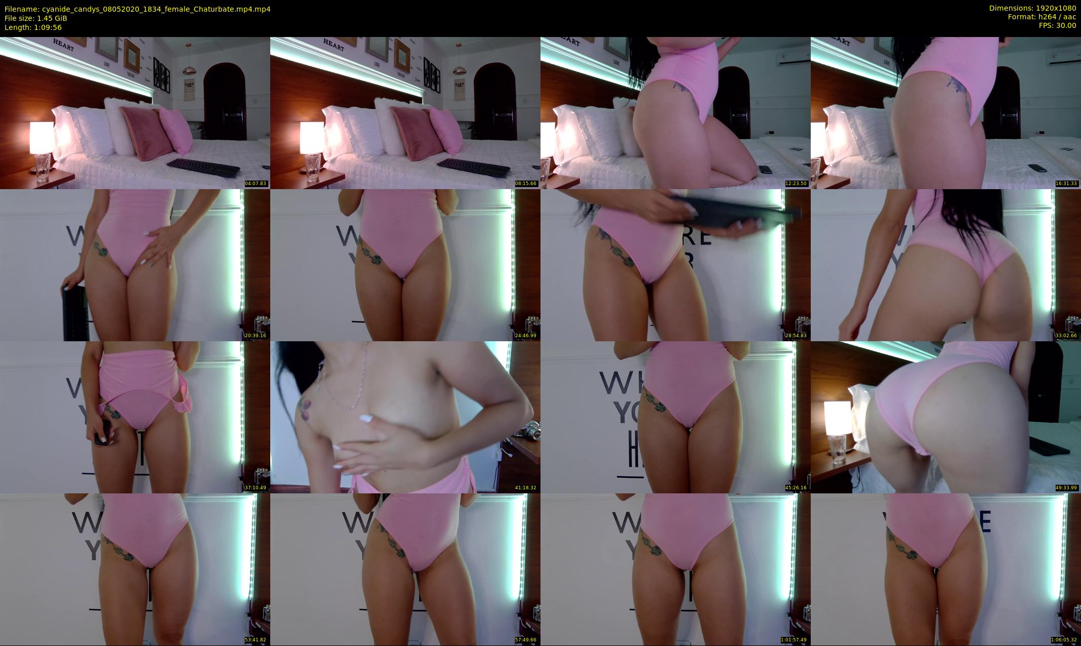 cyanide_candys — 70 minute Chaturbate female cam show recording, 1080p, May 8, 2020