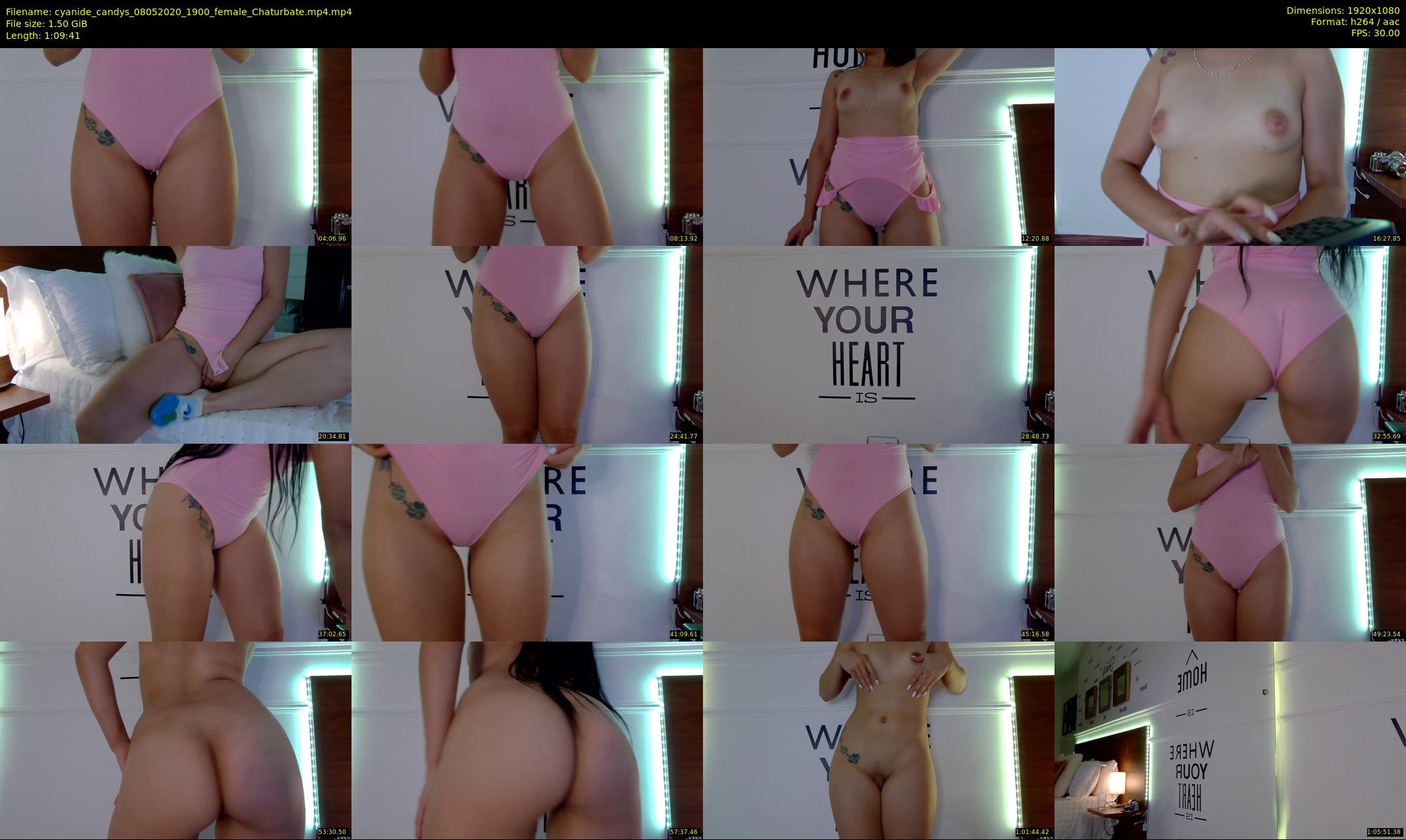 cyanide_candys — 70 minute Chaturbate female cam show recording, 1080p, May 8, 2020