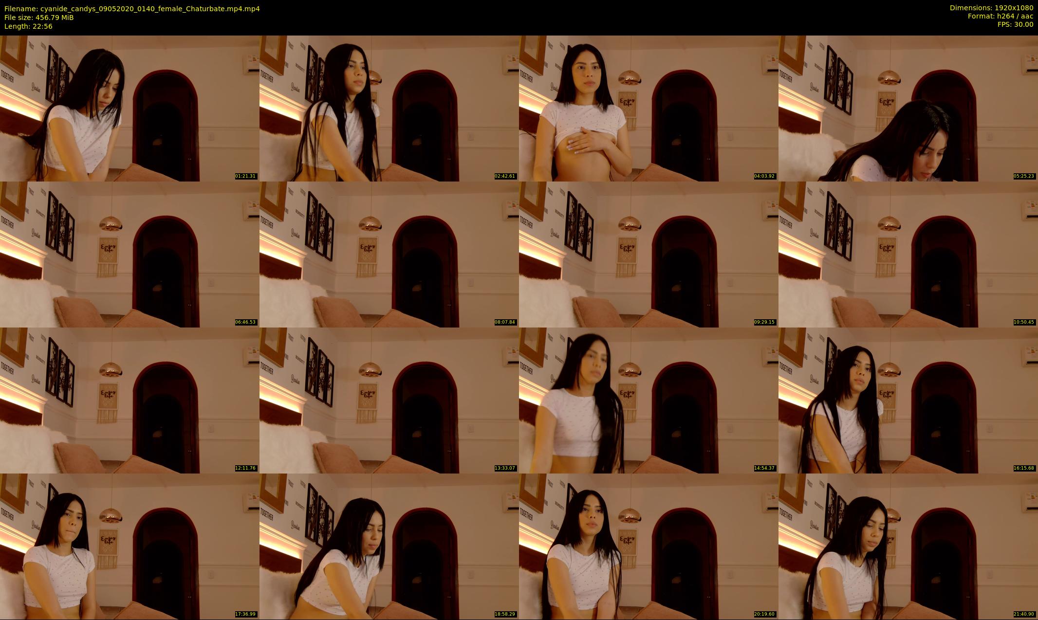 cyanide_candys — 23 minute Chaturbate female cam show recording, 1080p, May 9, 2020