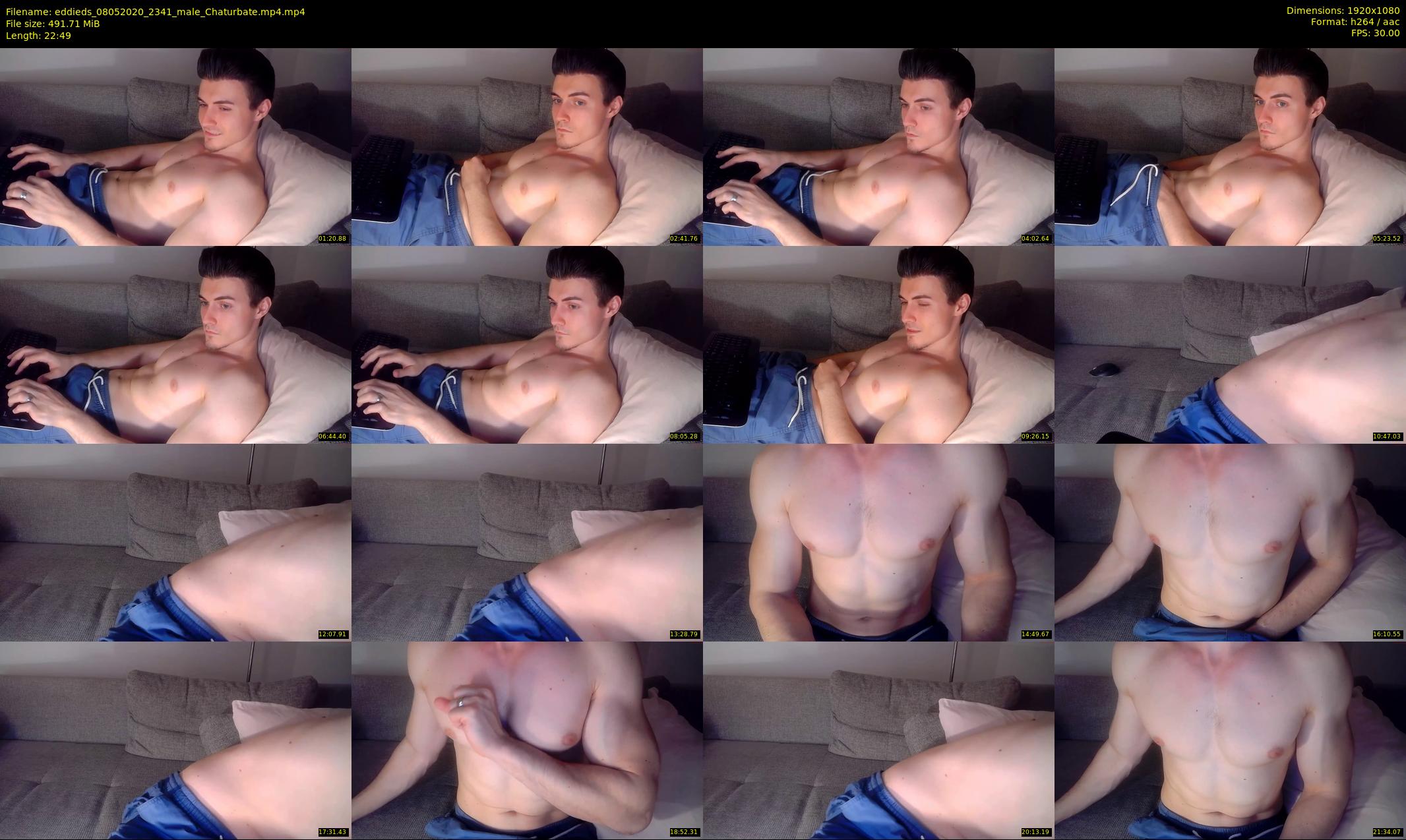 eddieds — 23 minute Chaturbate male cam show recording, 1080p, May 8, 2020
