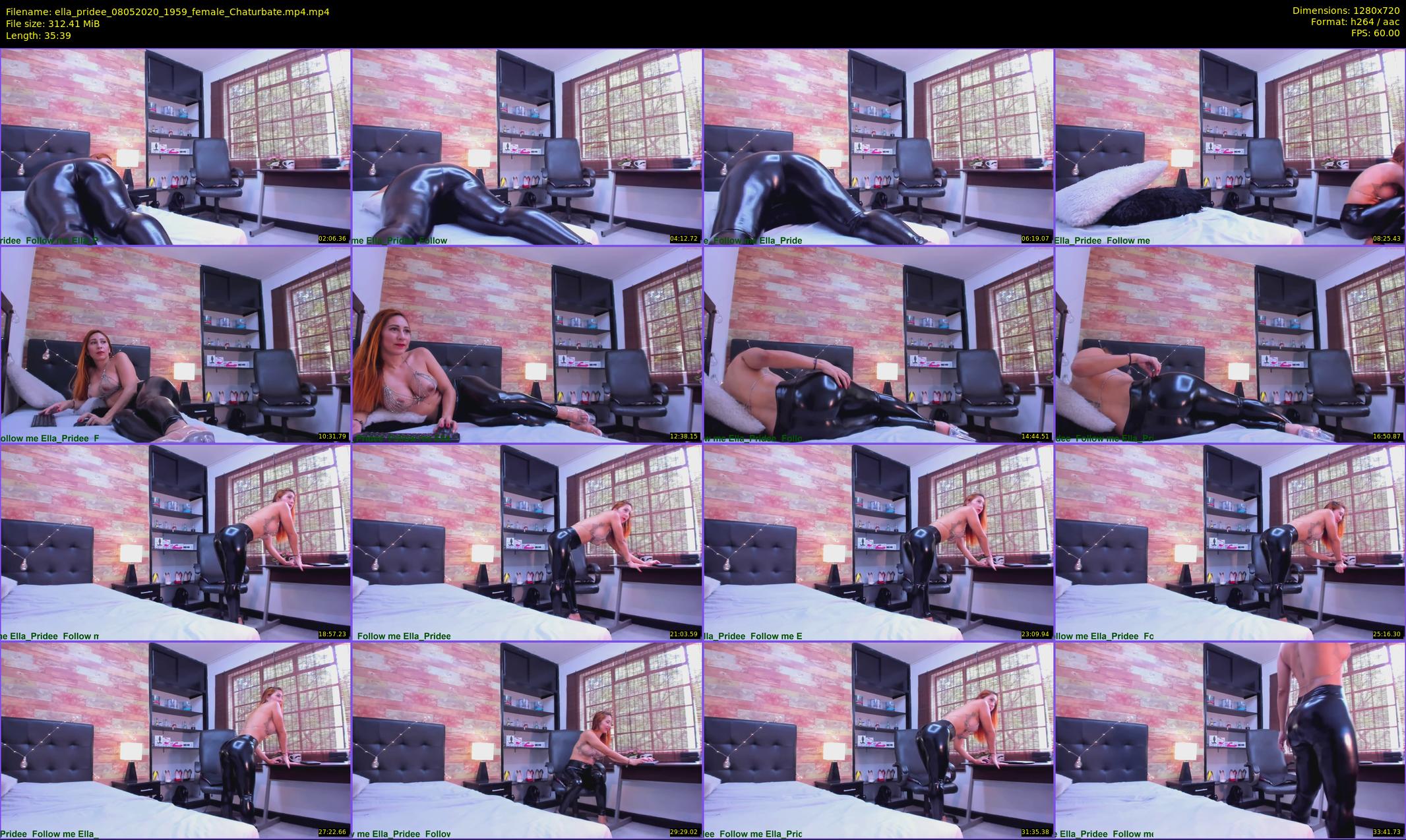 ella_pridee — 36 minute Chaturbate female cam show recording, 720p, May 8, 2020