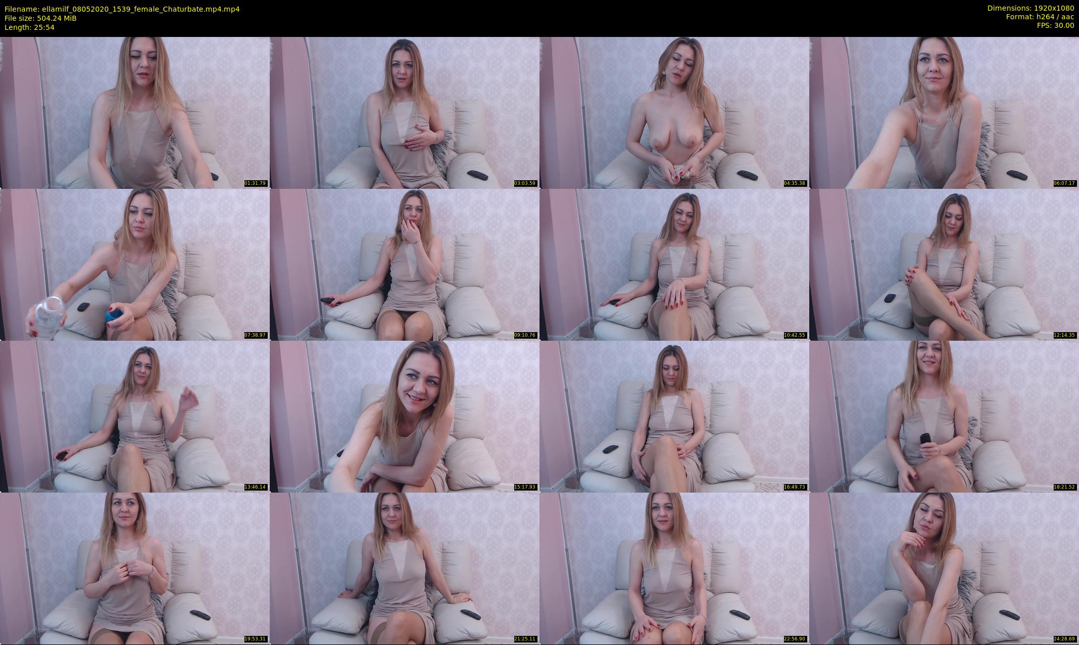 ellamilf — 26 minute Chaturbate female cam show recording, 1080p, May 8, 2020