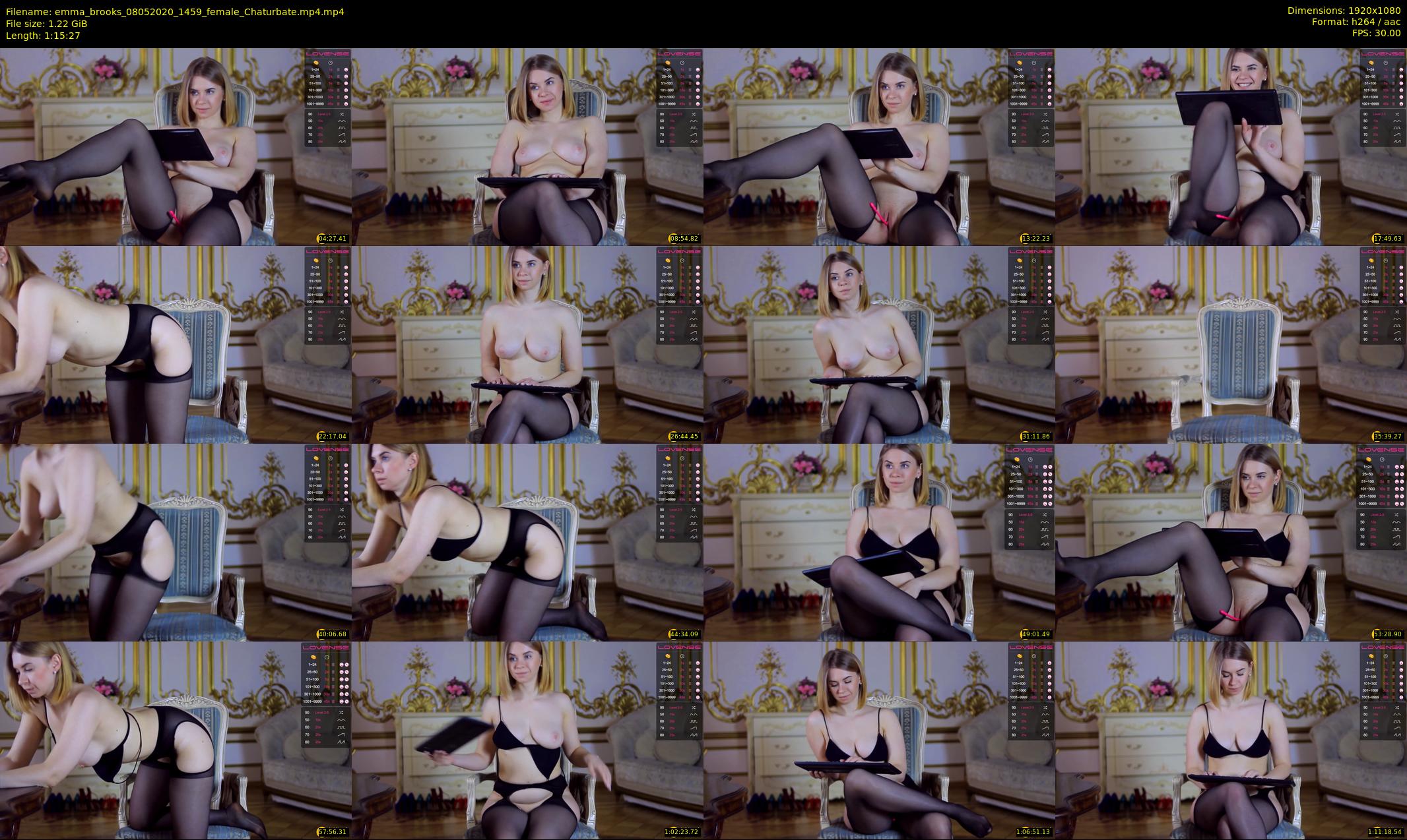 emma_brooks — 76 minute Chaturbate female cam show recording, 1080p, May 8, 2020