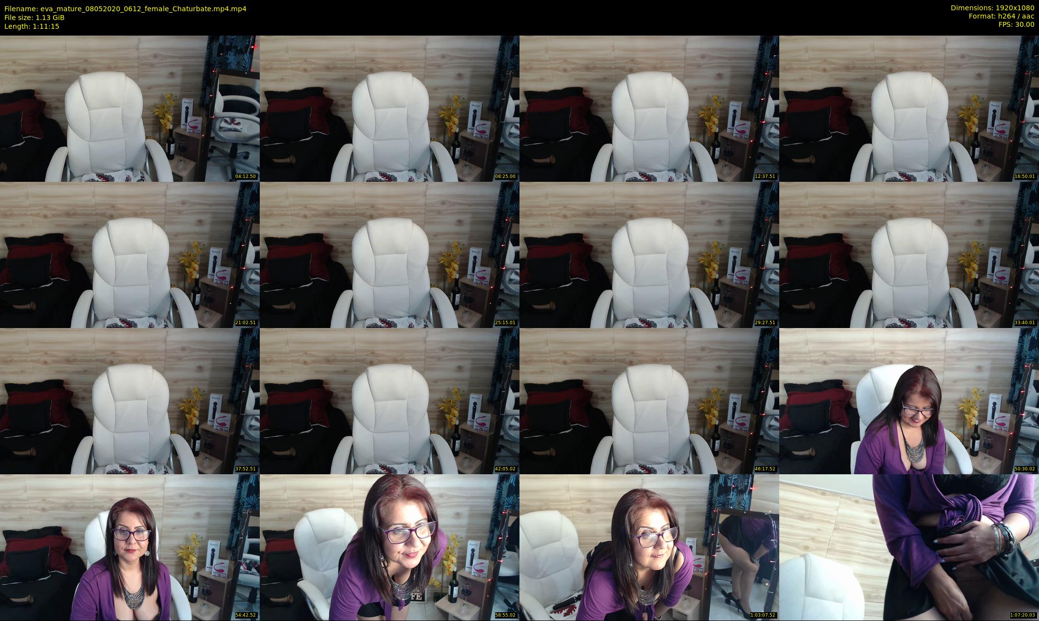eva_mature — 72 minute Chaturbate female cam show recording, 1080p, May 8, 2020