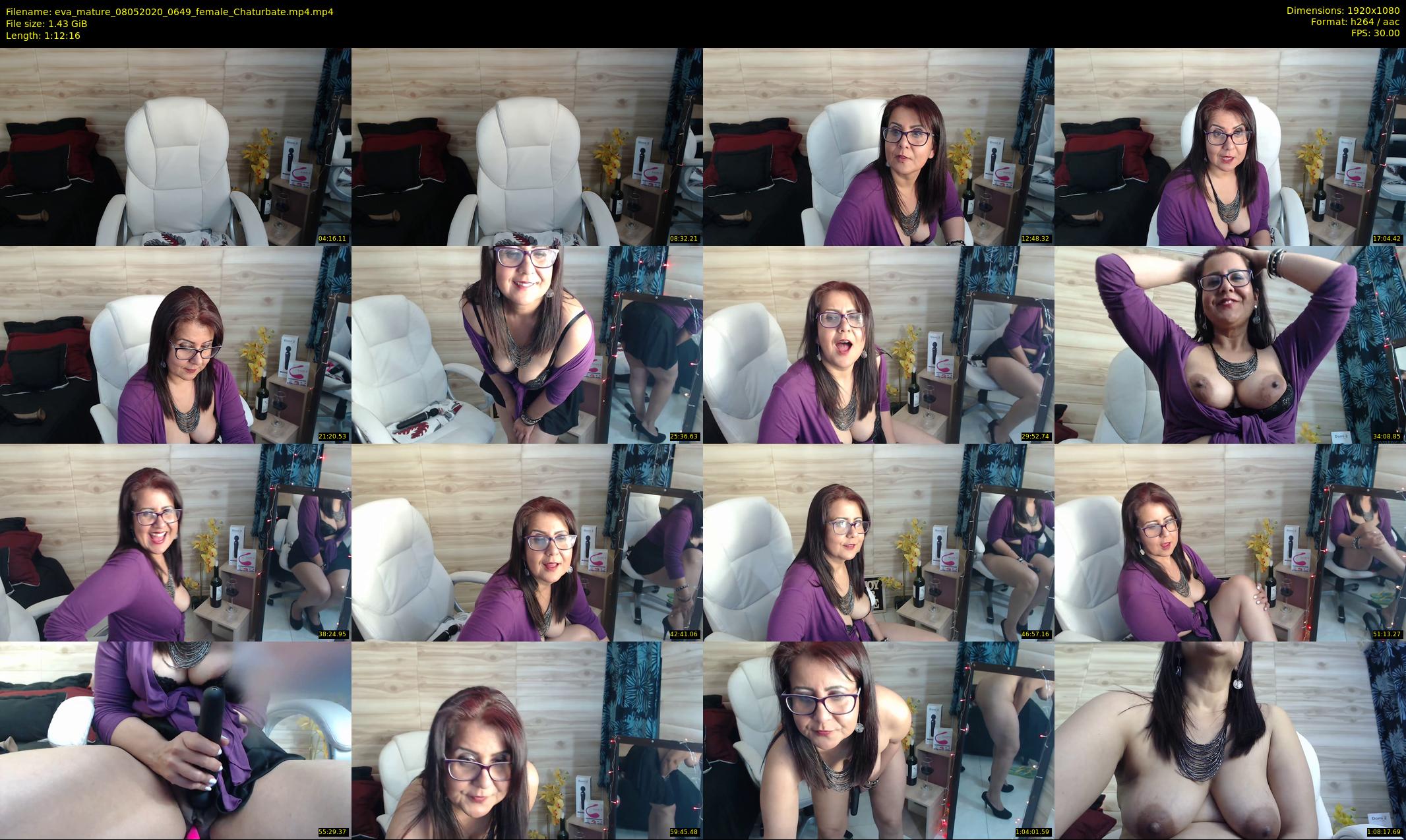 eva_mature — 73 minute Chaturbate female cam show recording, 1080p, May 8, 2020