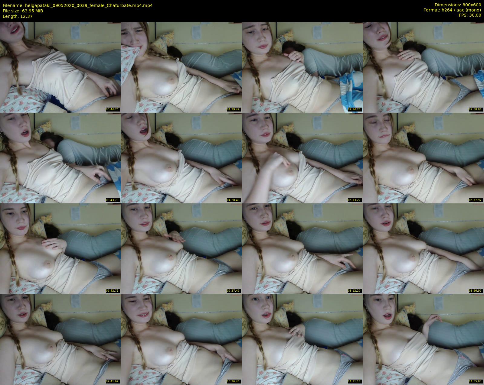 helgapataki — 13 minute Chaturbate female cam show recording, 480p, May 9, 2020