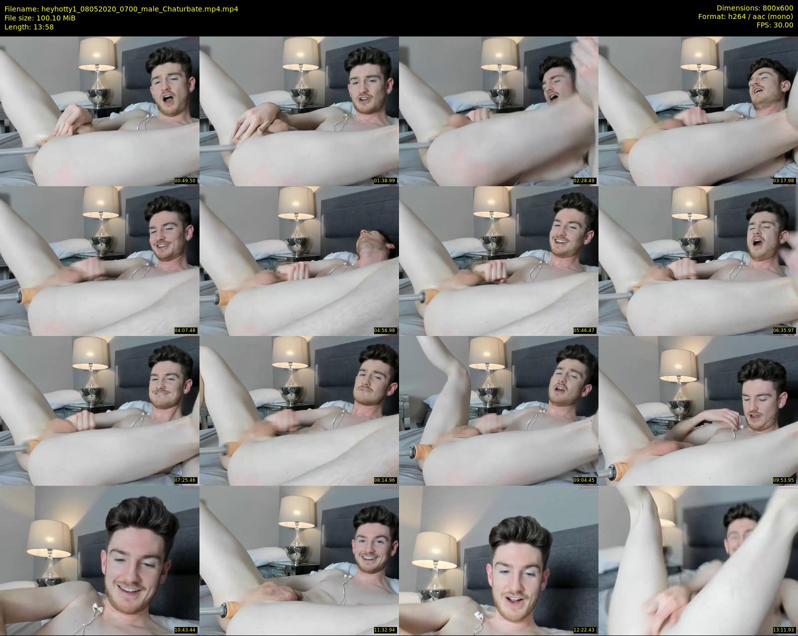 heyhotty1 — 14 minute Chaturbate male cam show recording, 480p, May 8, 2020