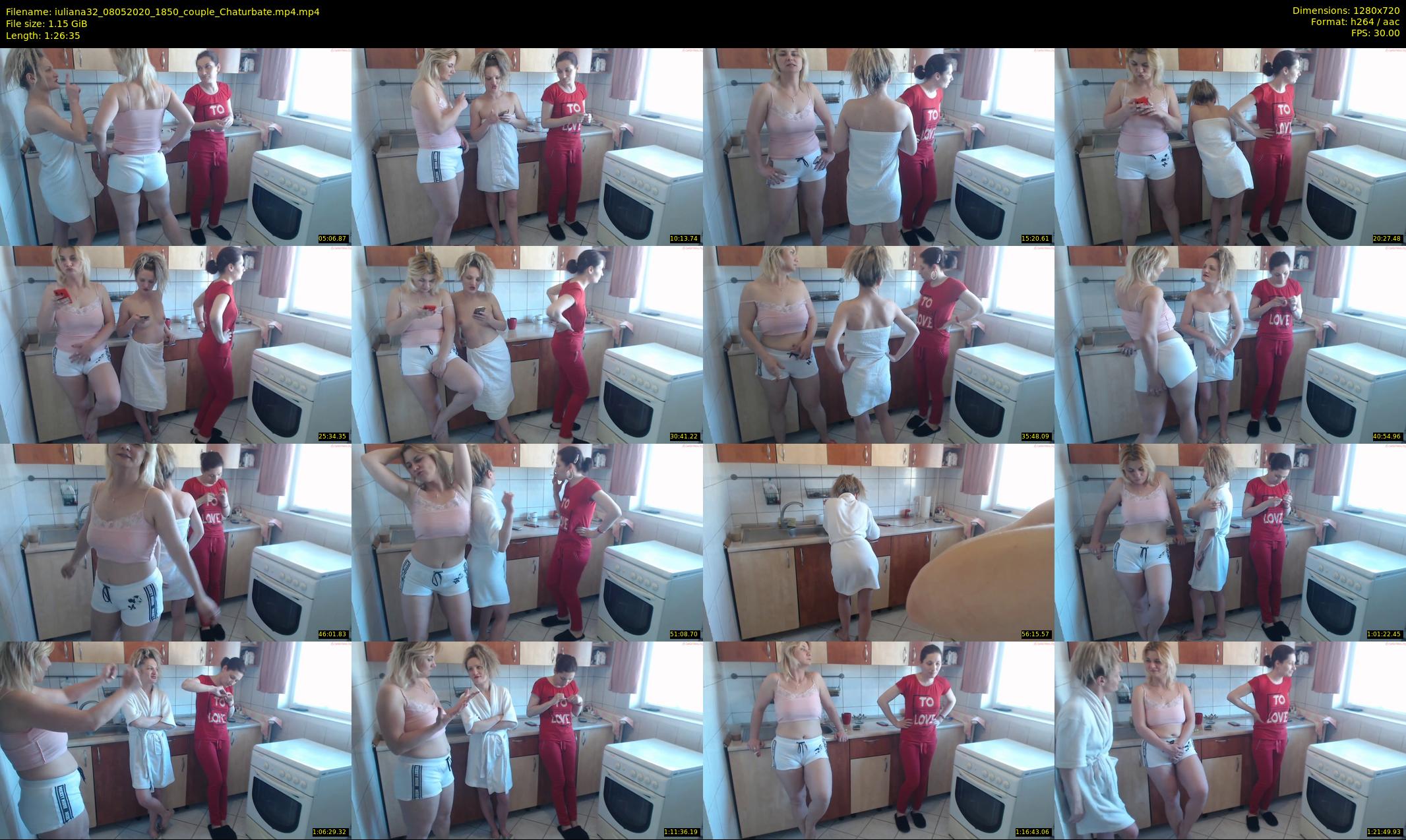 iuliana32 — 87 minute Chaturbate couple cam show recording, 720p, May 8, 2020