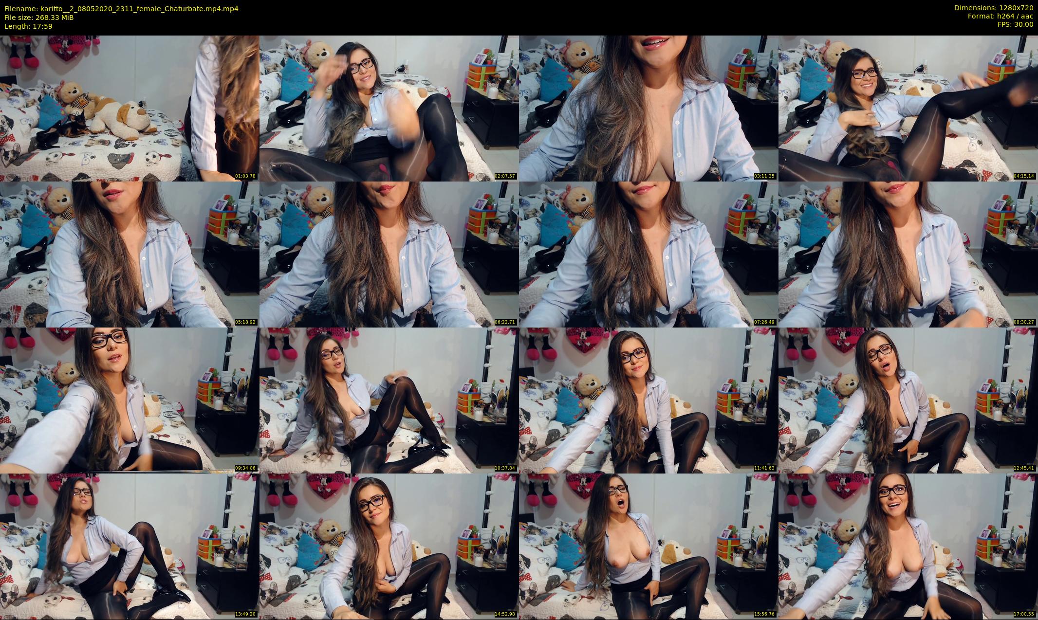 karitto__2 — 18 minute Chaturbate female cam show recording, 720p, May 8, 2020