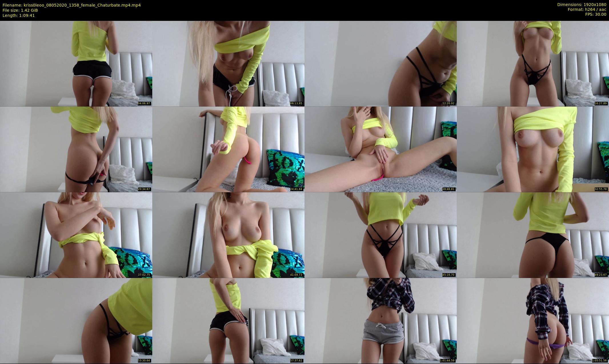kriss0leoo — 70 minute Chaturbate couple cam show recording, 1080p, May 8, 2020