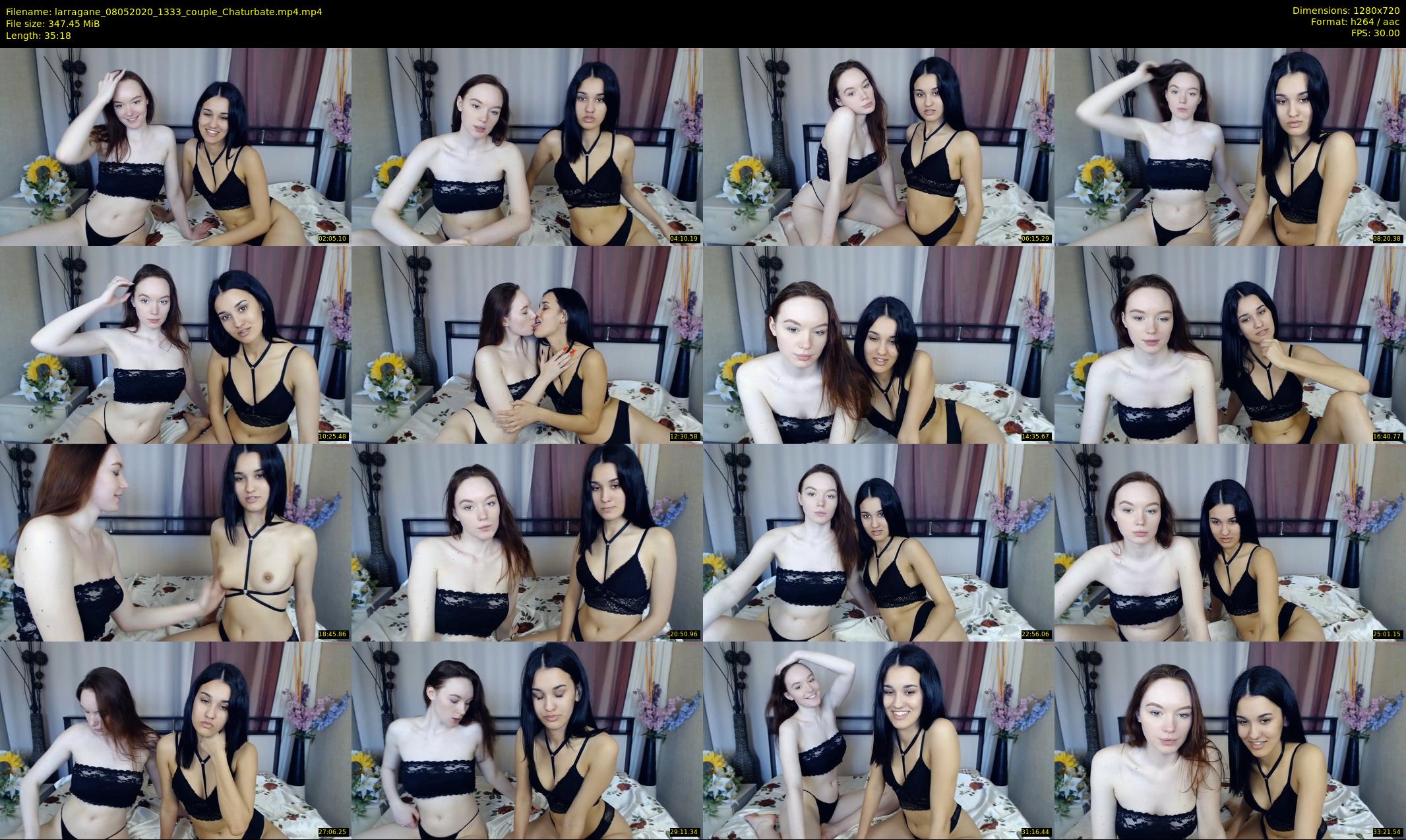 larragane — 36 minute Chaturbate couple cam show recording, 720p, May 8, 2020