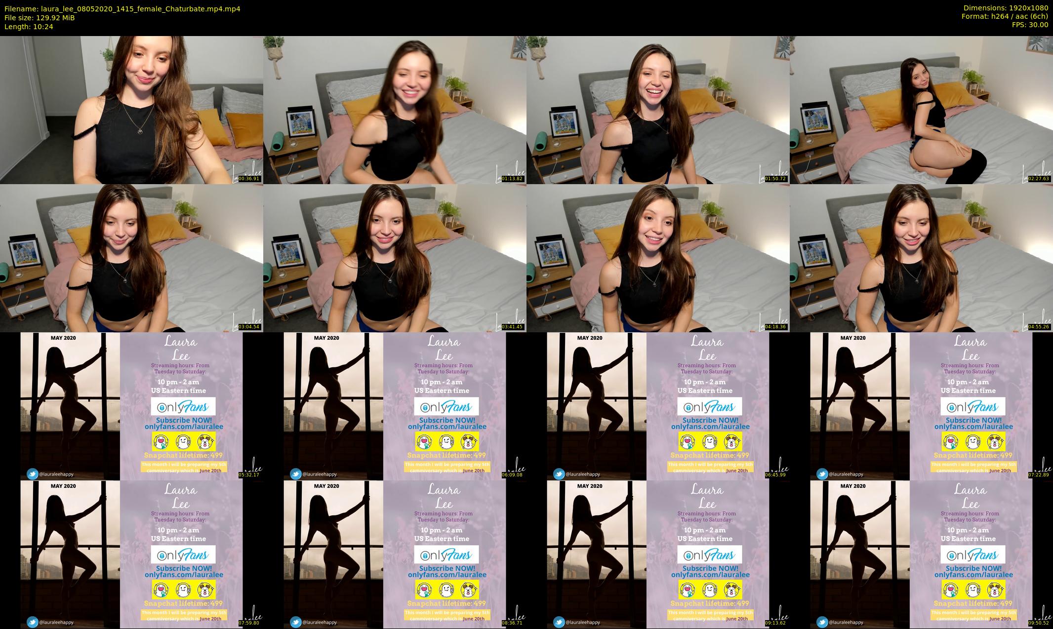 laura_lee — 11 minute Chaturbate female cam show recording, 1080p, May 8, 2020