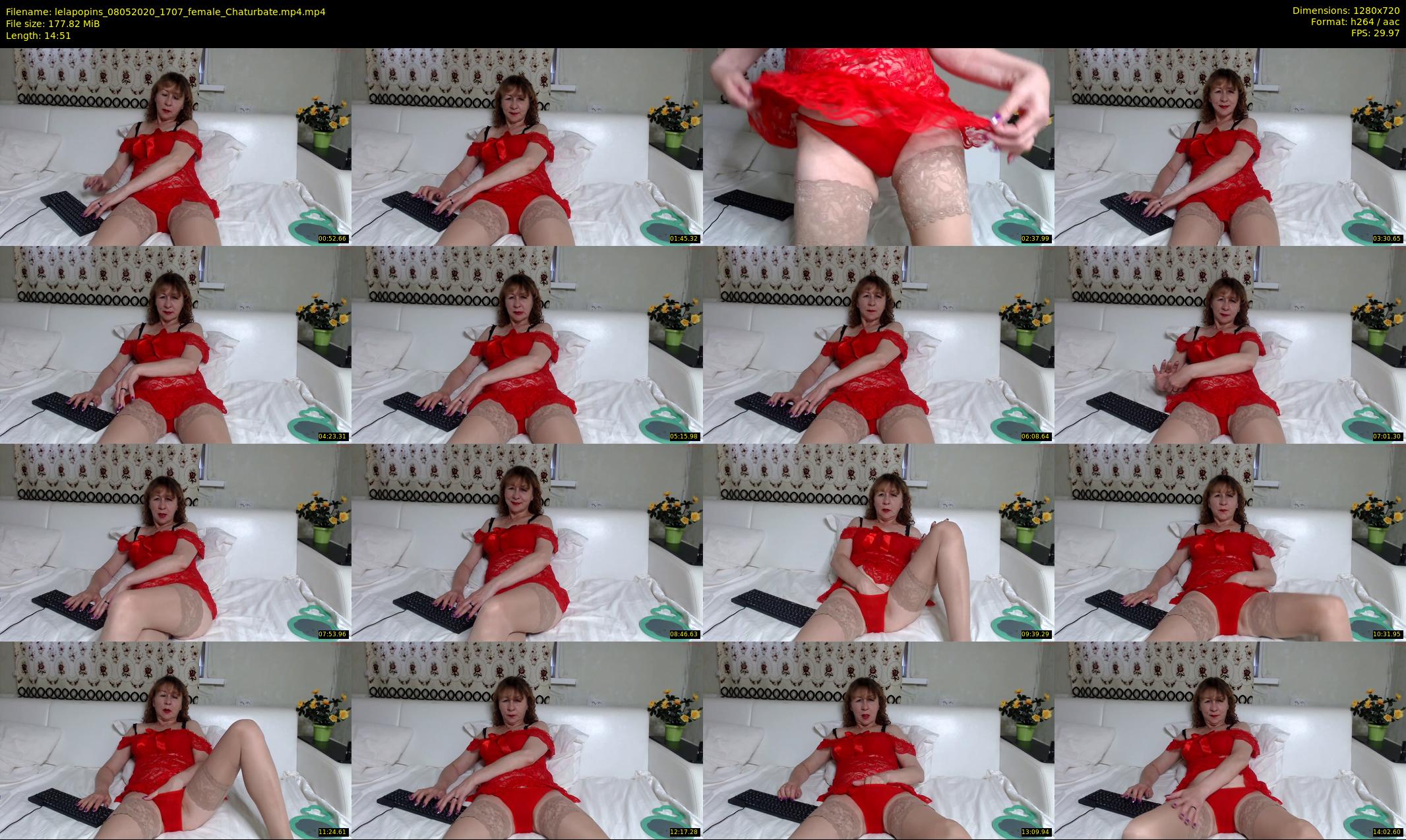lelapopins — 15 minute Chaturbate female cam show recording, 720p, May 8, 2020