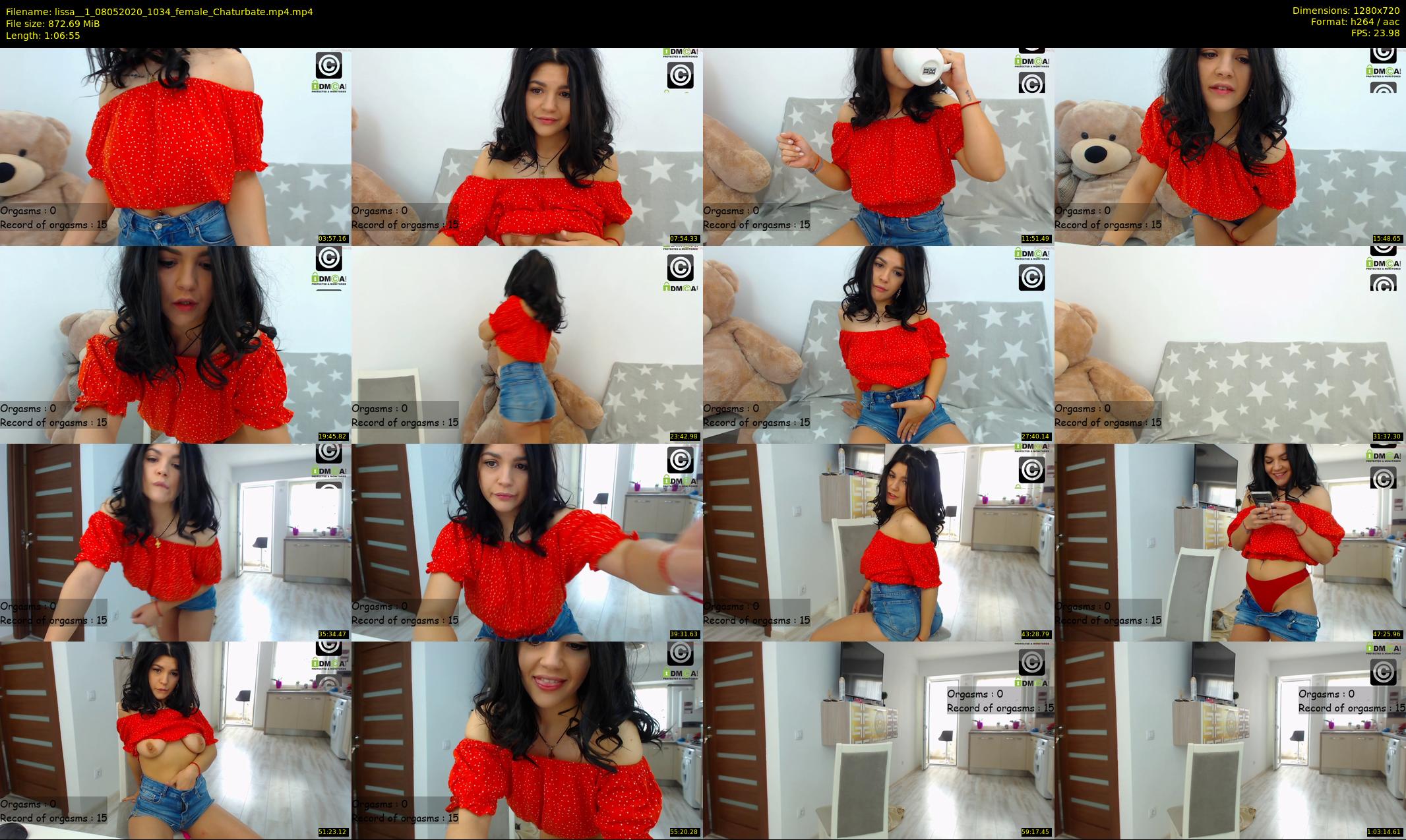 lissa__1 — 67 minute Chaturbate female cam show recording, 720p, May 8, 2020