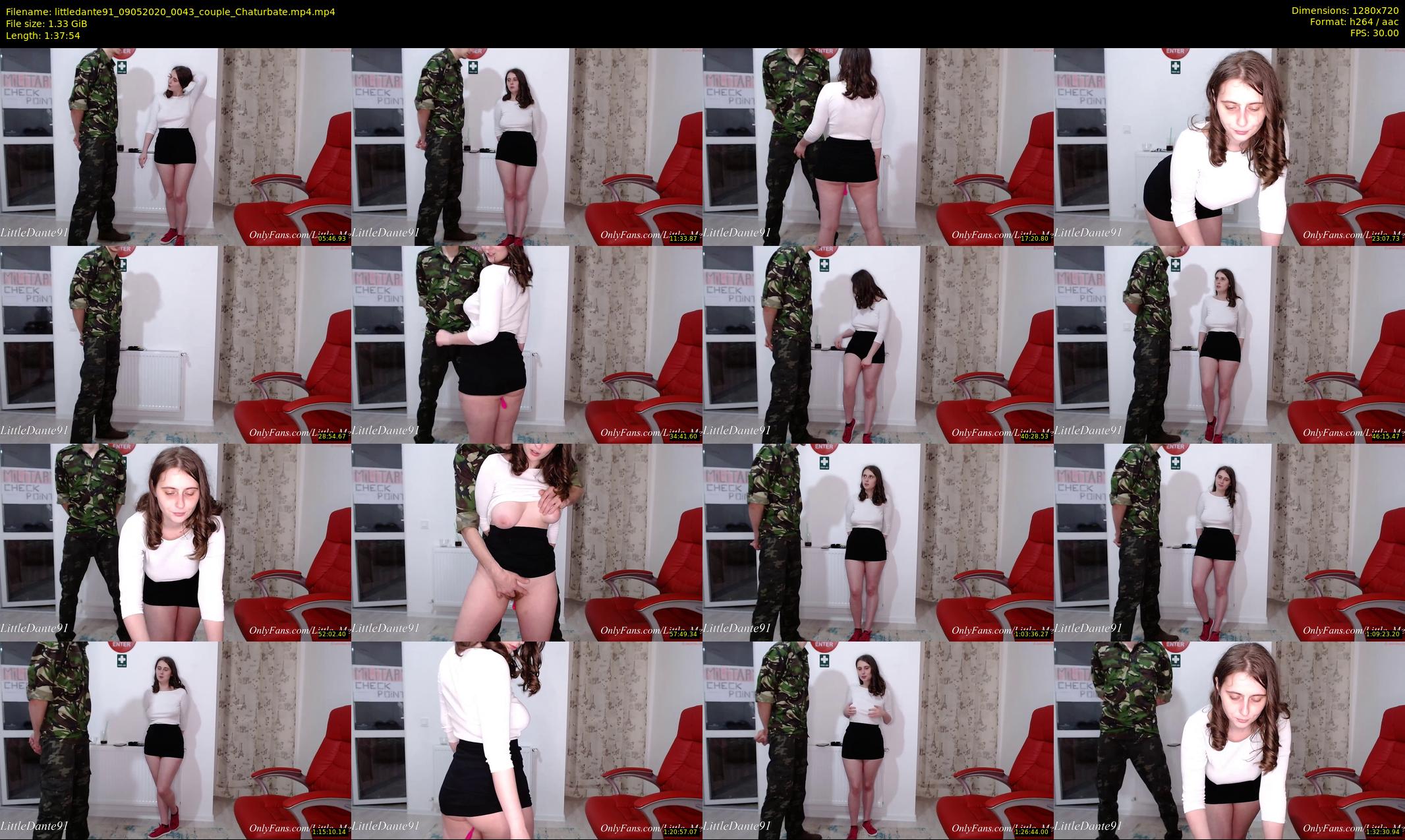 littledante91 — 98 minute Chaturbate couple cam show recording, 720p, May 9, 2020