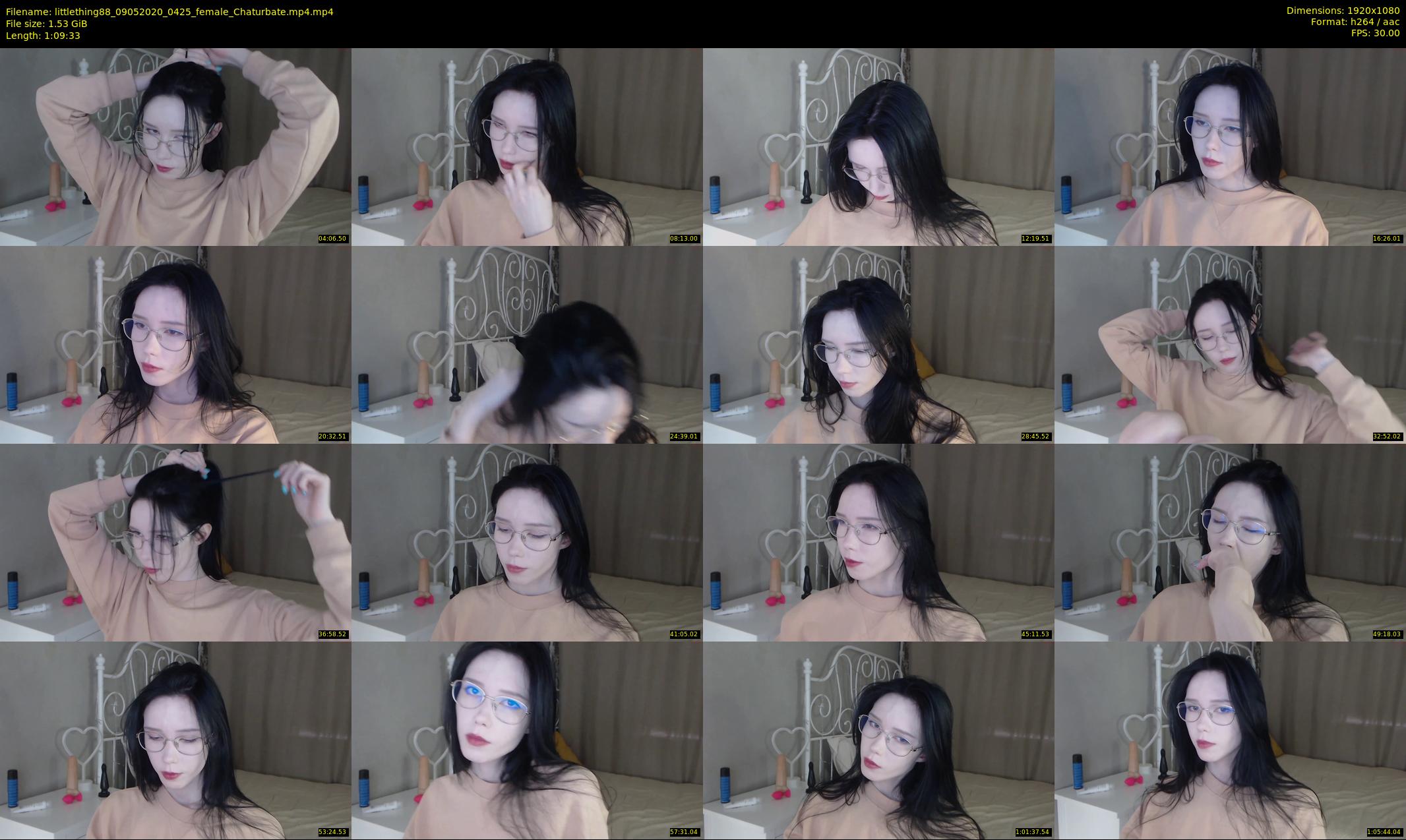 littlething88 — 70 minute Chaturbate female cam show recording, 1080p, May 9, 2020