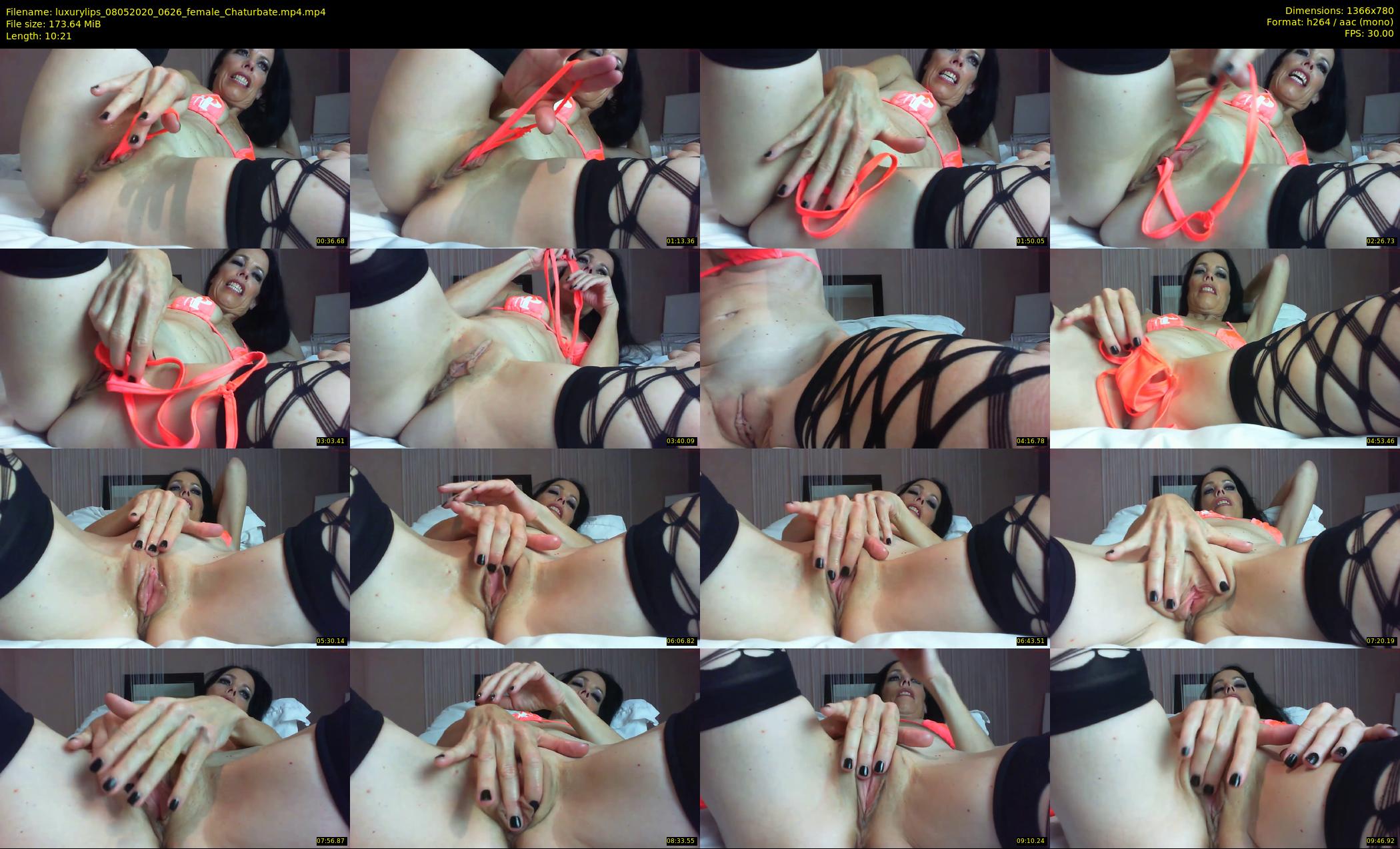 luxurylips — 11 minute Chaturbate female cam show recording, 720p, May 8, 2020