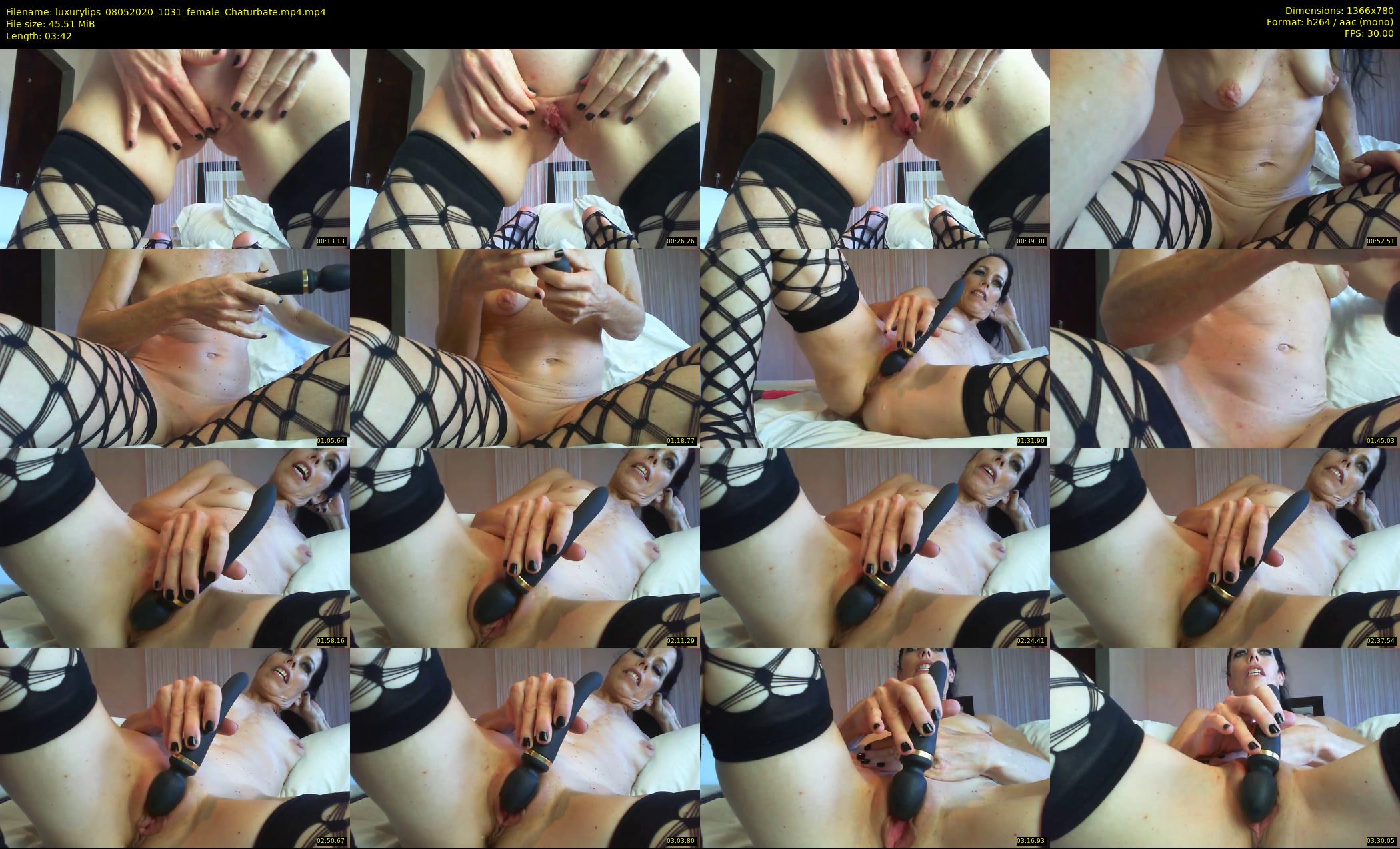 luxurylips — 4 minute Chaturbate female cam show recording, 720p, May 8, 2020
