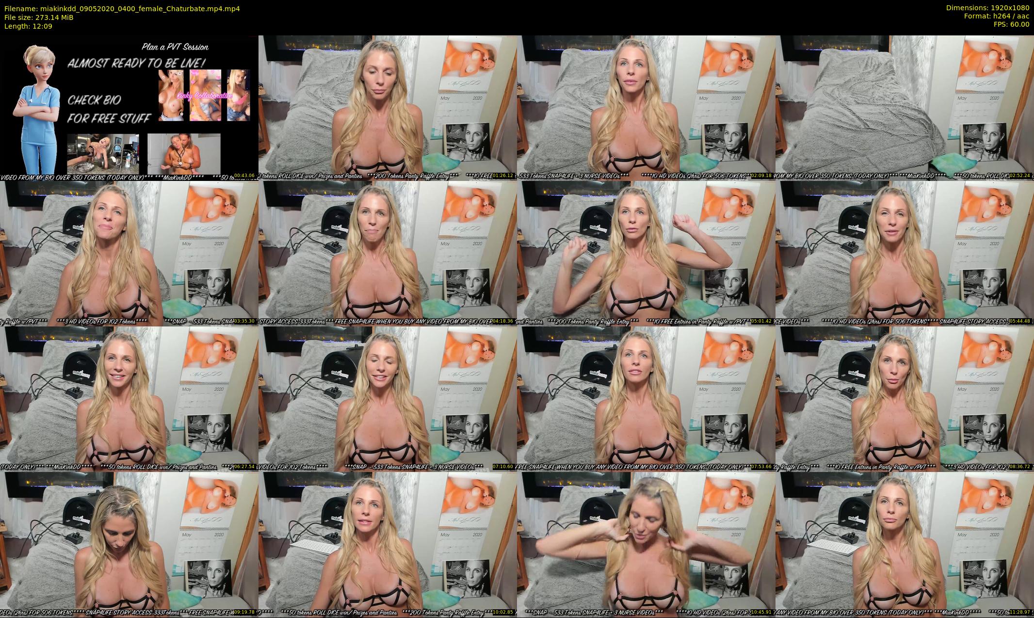 miakinkdd — 13 minute Chaturbate female cam show recording, 1080p, May 9, 2020