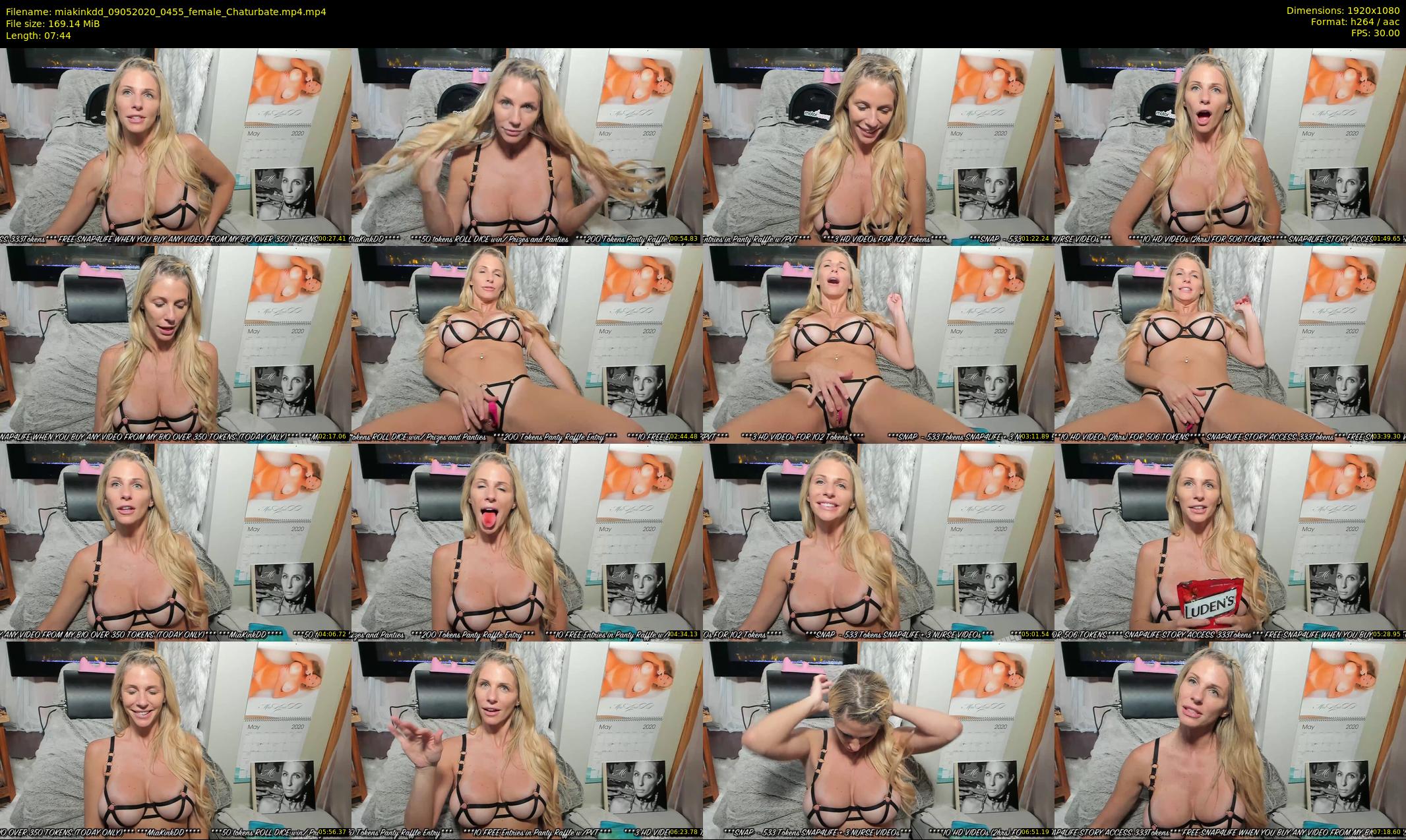 miakinkdd — 8 minute Chaturbate female cam show recording, 1080p, May 9, 2020