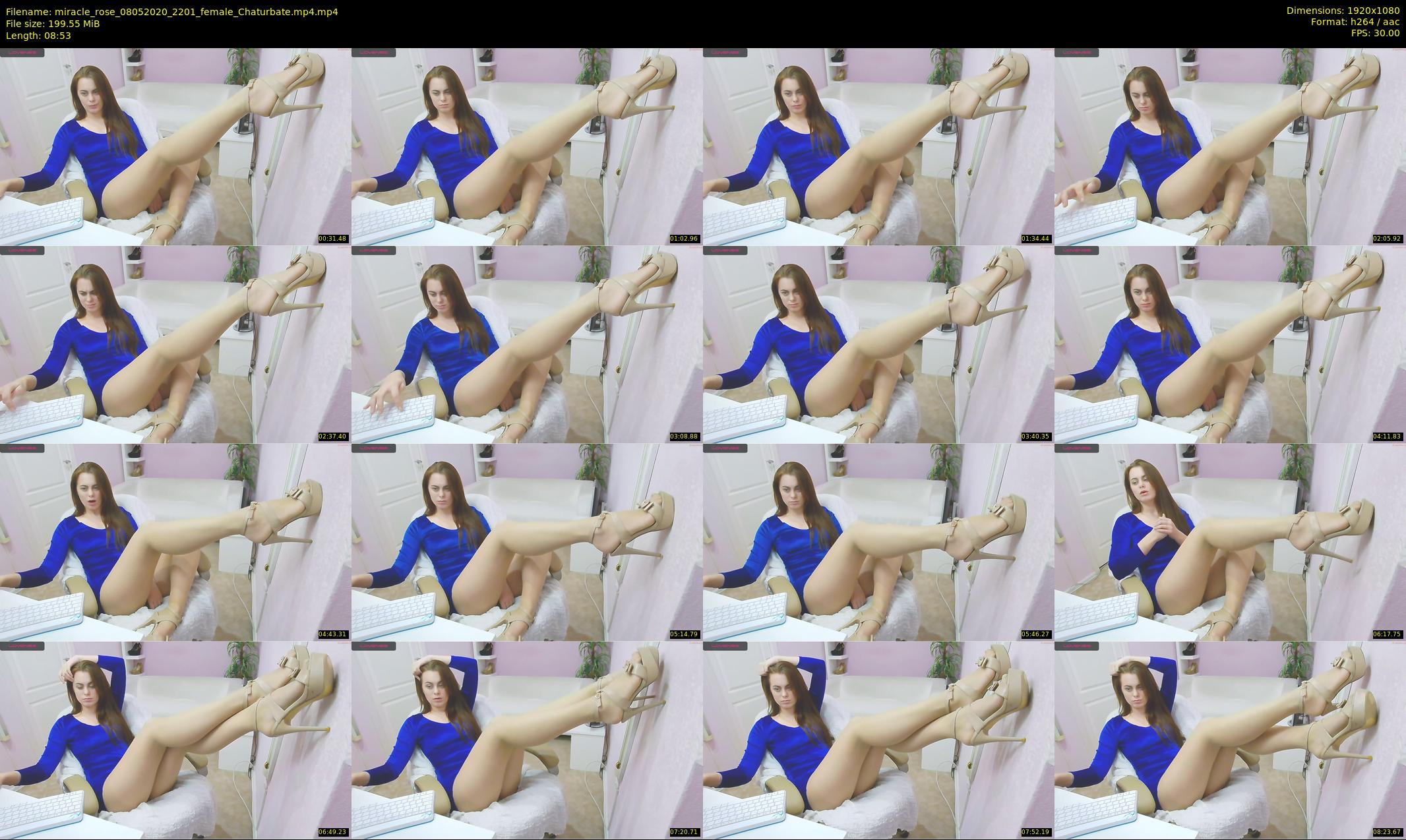 miracle_rose — 9 minute Chaturbate female cam show recording, 1080p, May 8, 2020