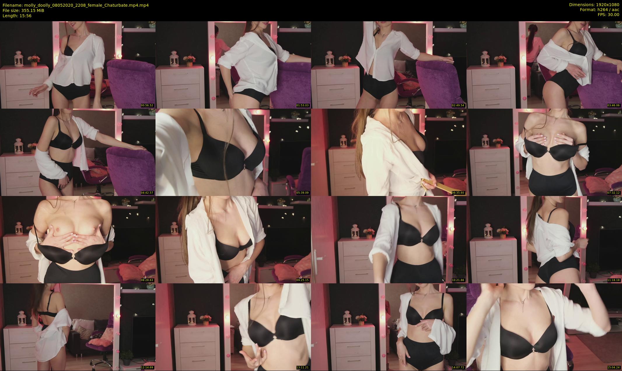 molly_doolly — 16 minute Chaturbate female cam show recording, 1080p, May 8, 2020