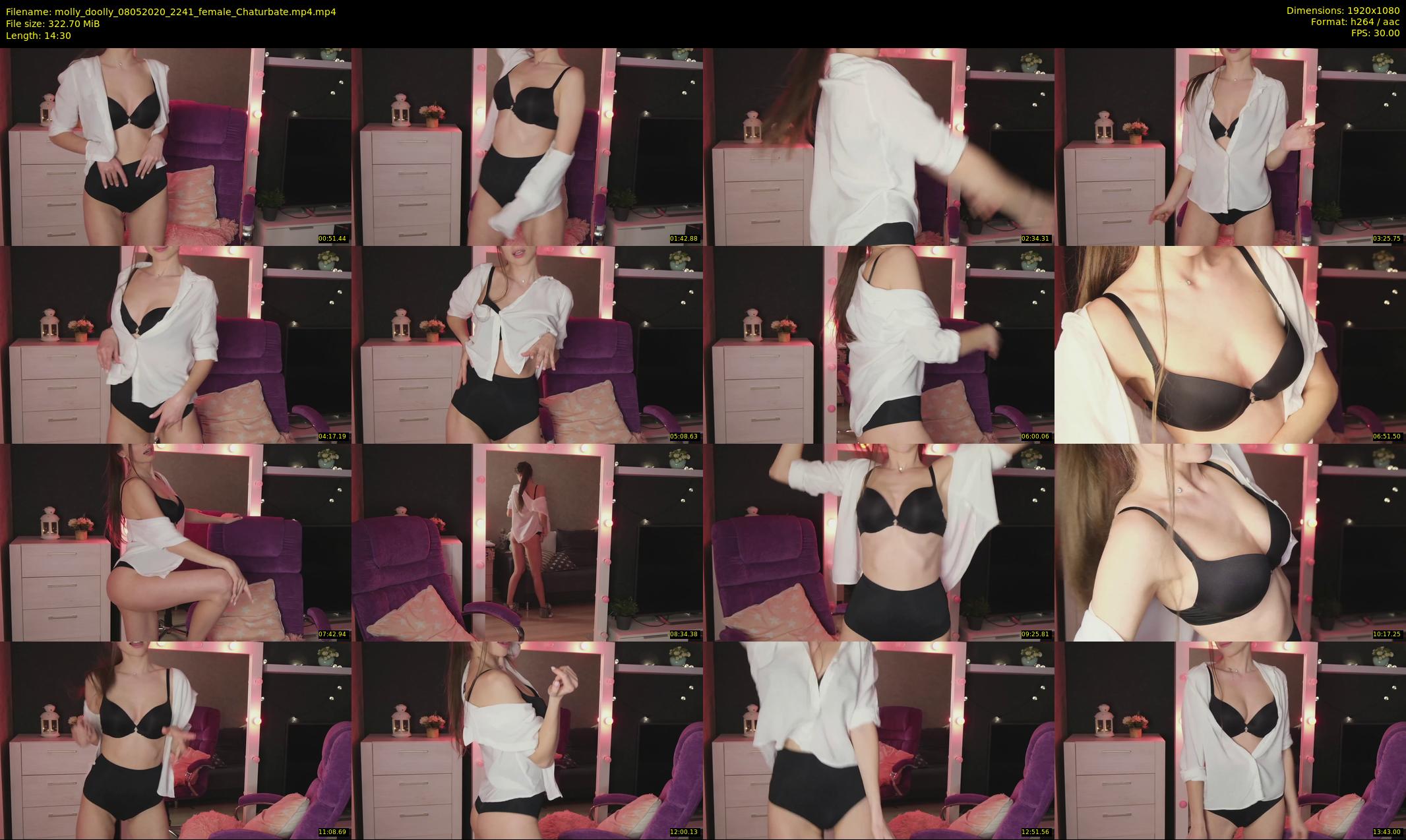 molly_doolly — 15 minute Chaturbate female cam show recording, 1080p, May 8, 2020