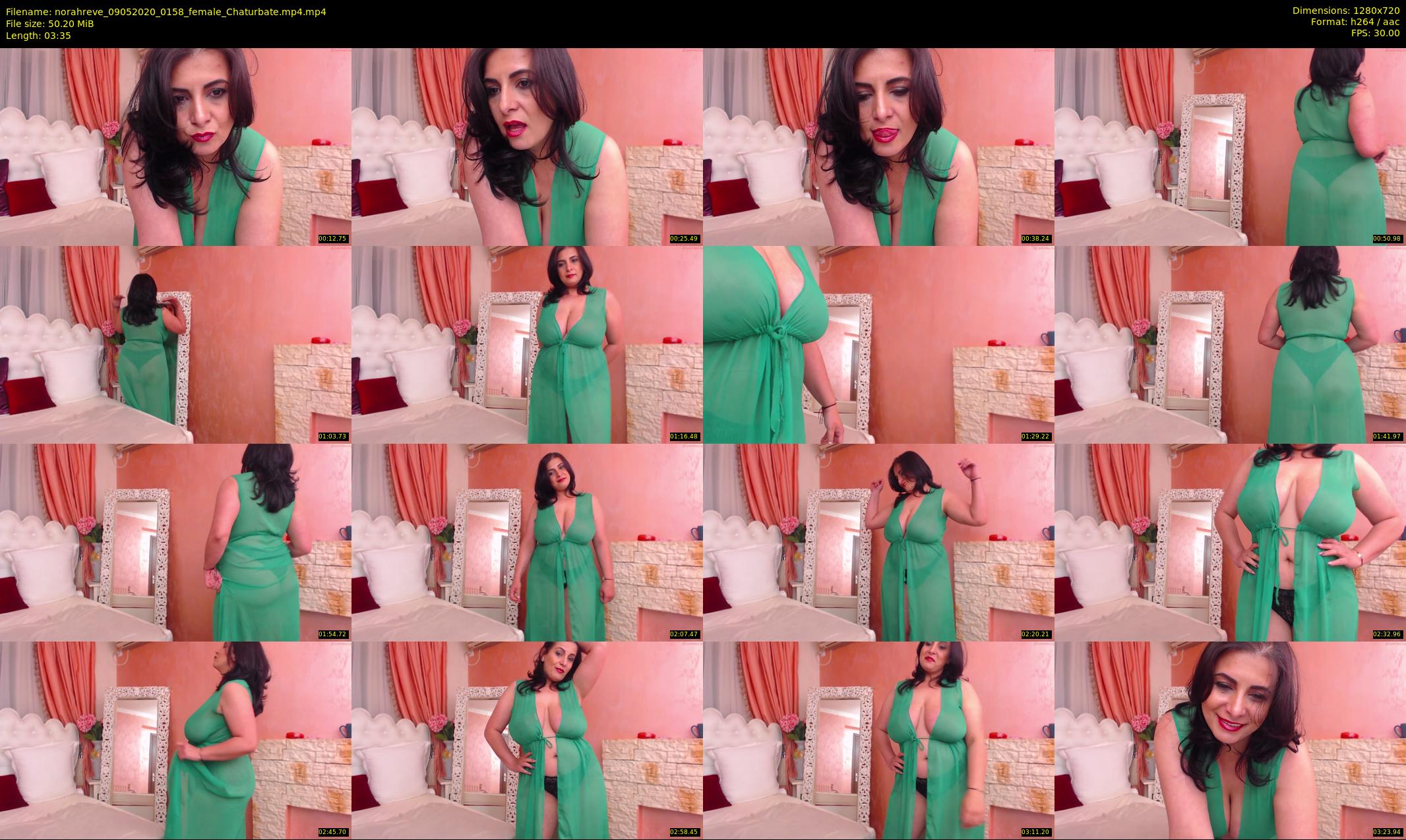 norahreve — 4 minute Chaturbate female cam show recording, 720p, May 9, 2020