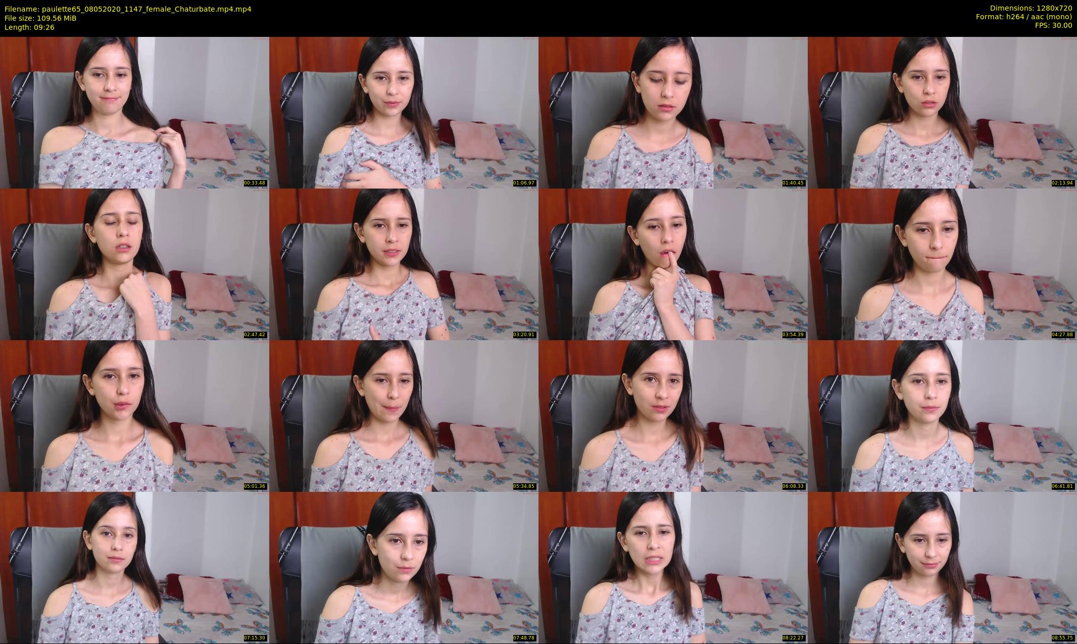 paulette65 — 10 minute Chaturbate female cam show recording, 720p, May 8, 2020