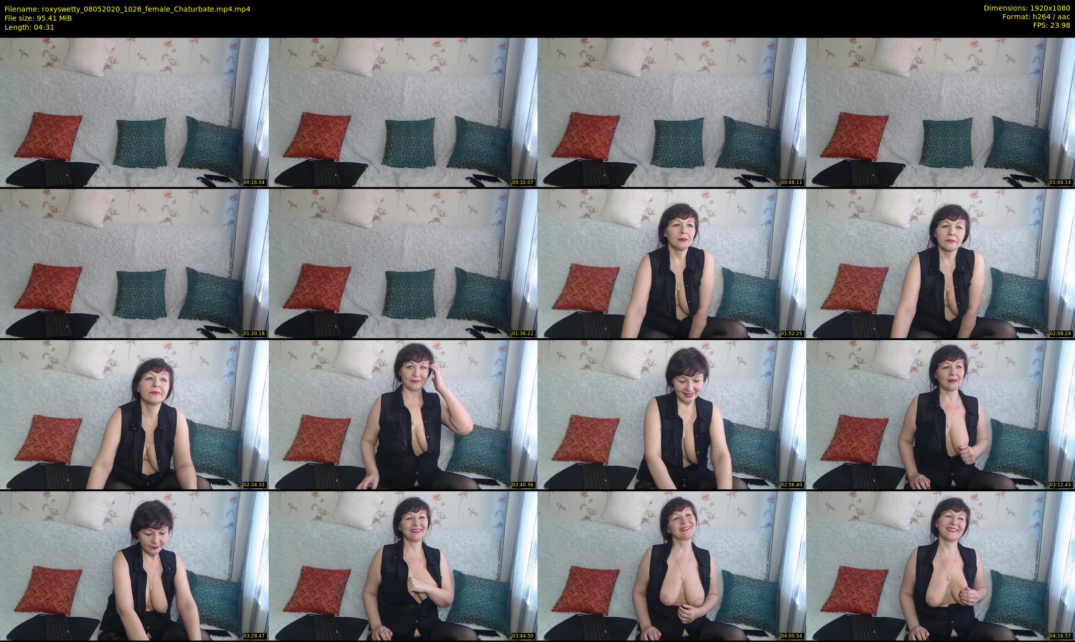roxyswetty — 5 minute Chaturbate female cam show recording, 1080p, May 8, 2020