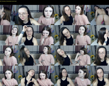 safiamegan — 36 minute Chaturbate couple cam show recording, 720p, May 8, 2020