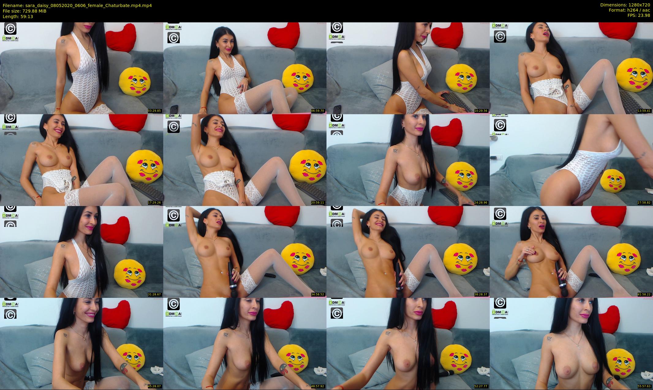 sara_daisy — 60 minute Chaturbate female cam show recording, 720p, May 8, 2020