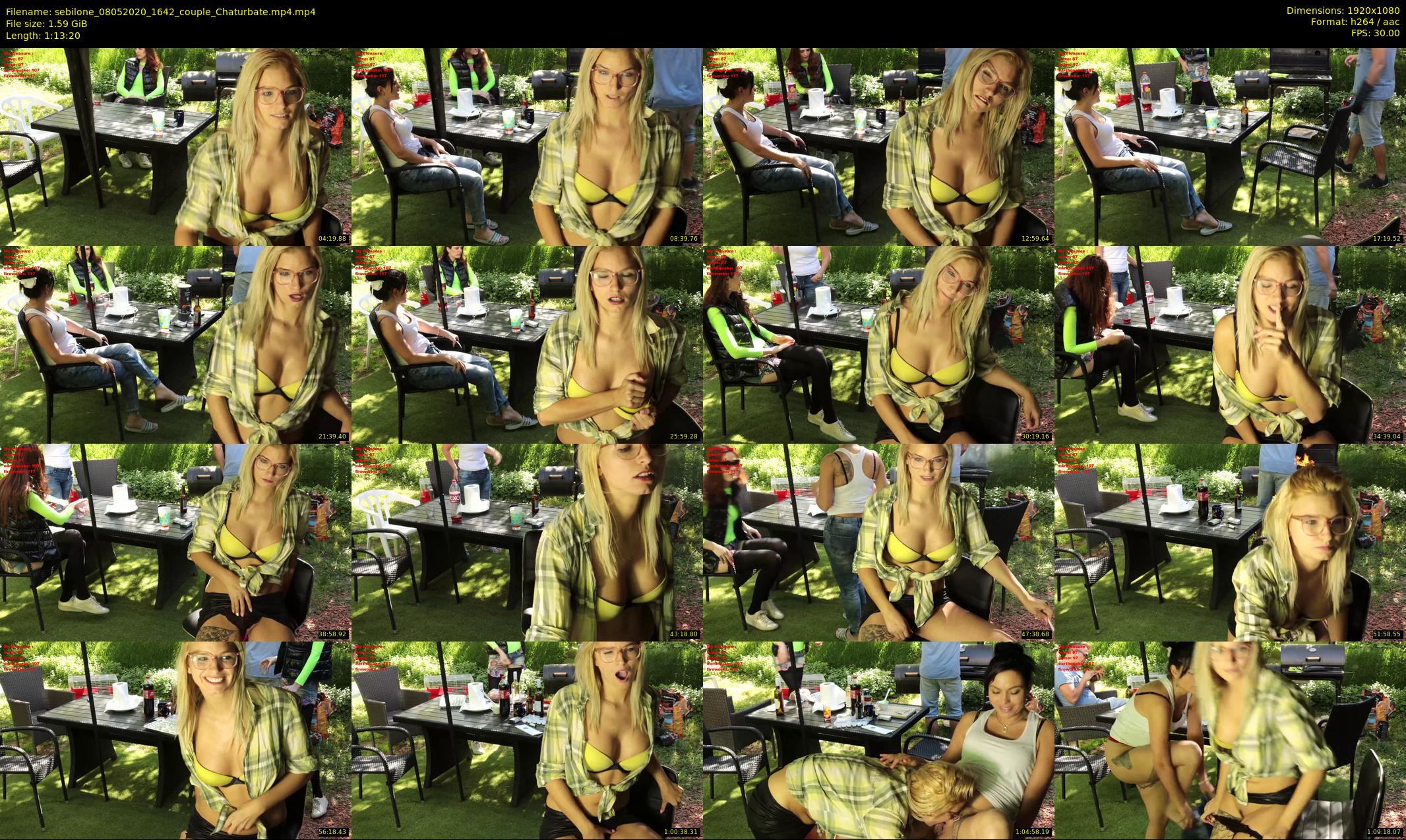 sebilone — 74 minute Chaturbate couple cam show recording, 1080p, May 8, 2020