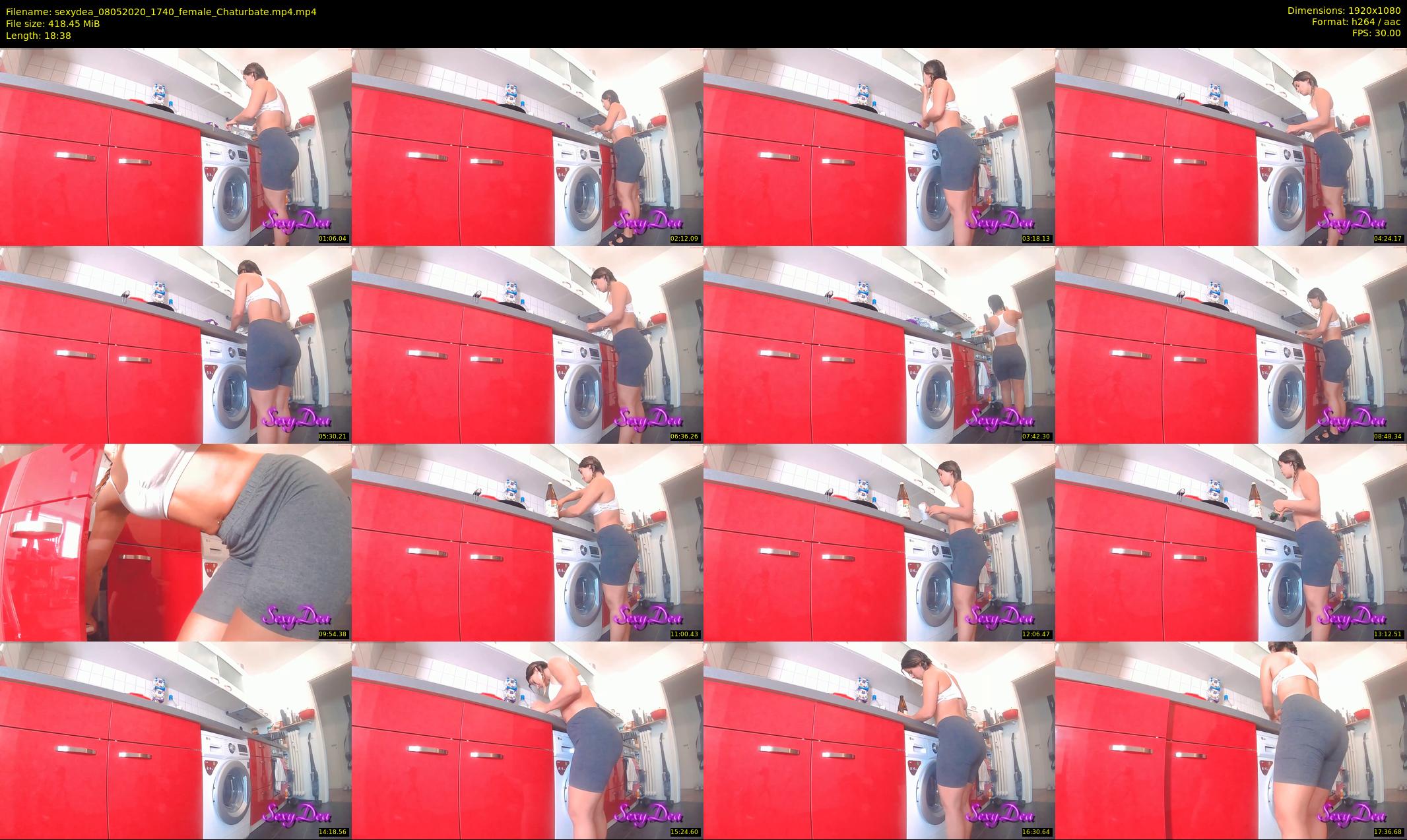 sexydea — 19 minute Chaturbate female cam show recording, 1080p, May 8, 2020