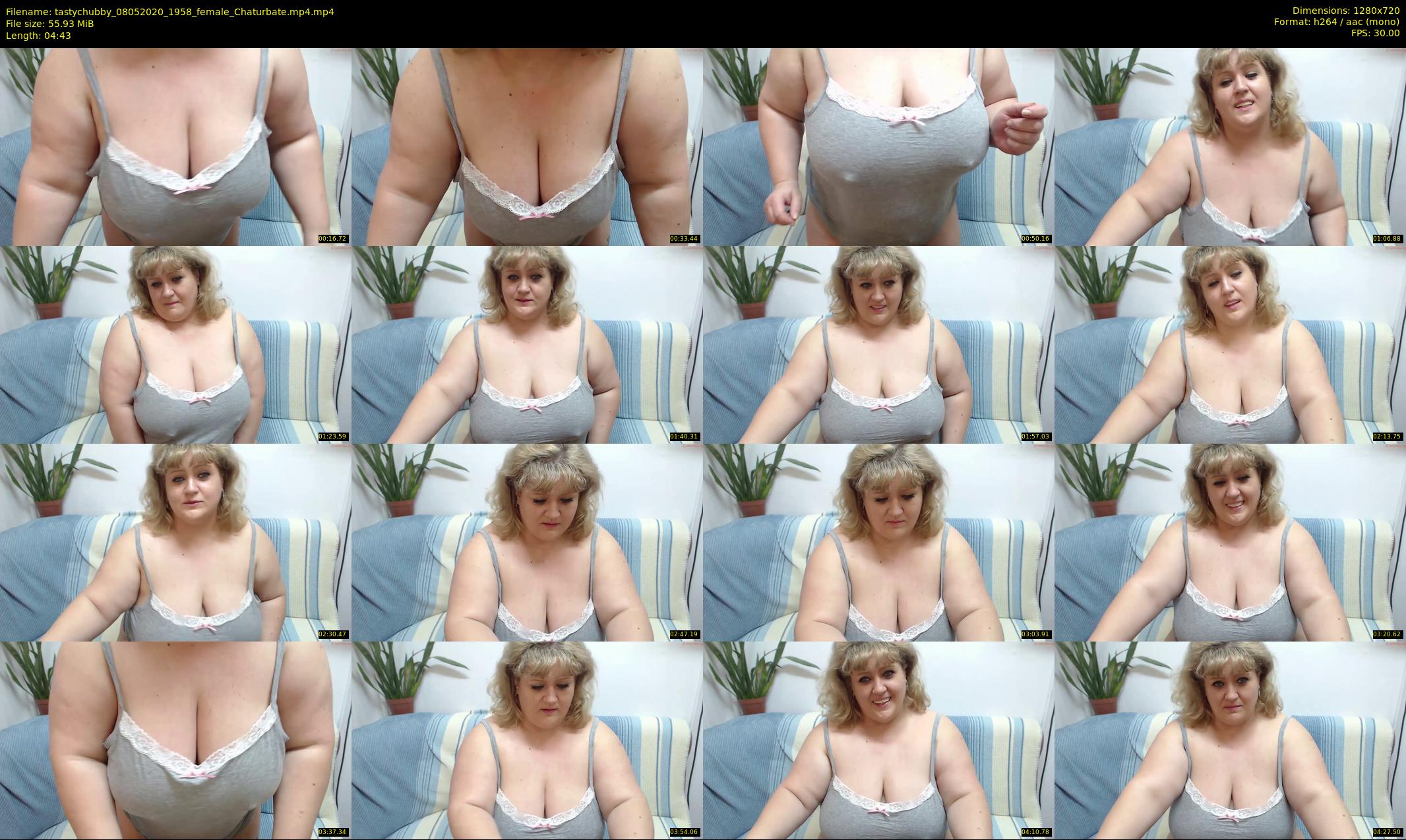 tastychubby — 5 minute Chaturbate female cam show recording, 720p, May 8, 2020