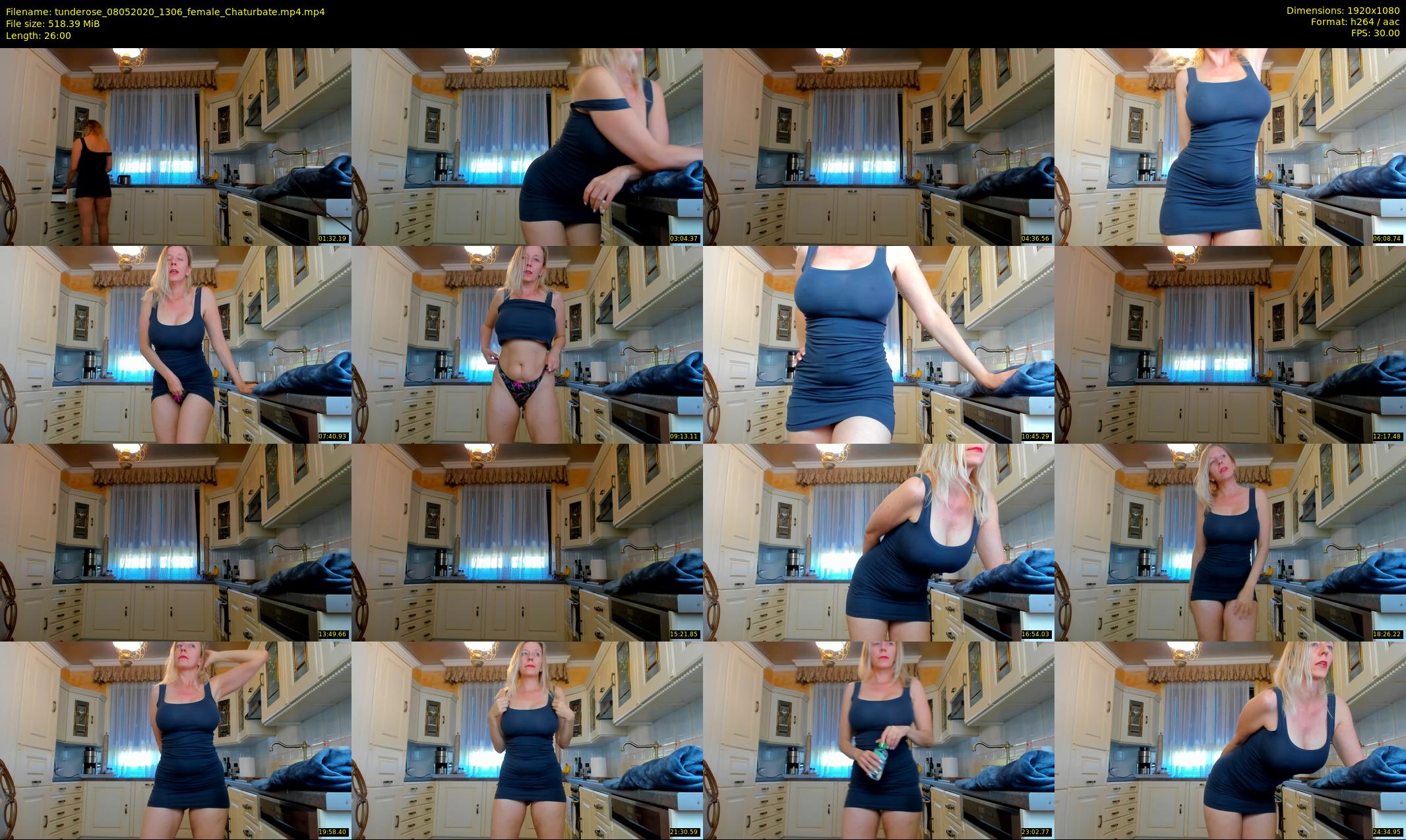 tunderose — 26 minute Chaturbate female cam show recording, 1080p, May 8, 2020