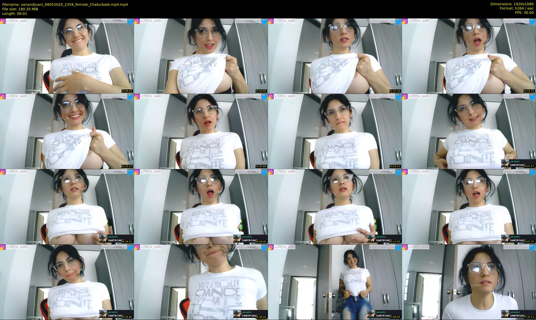 vanandjuani — 9 minute Chaturbate female cam show recording, 1080p, May 8, 2020
