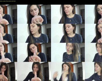 xhxoxtxsxex — 4 minute Chaturbate couple cam show recording, 720p, May 9, 2020