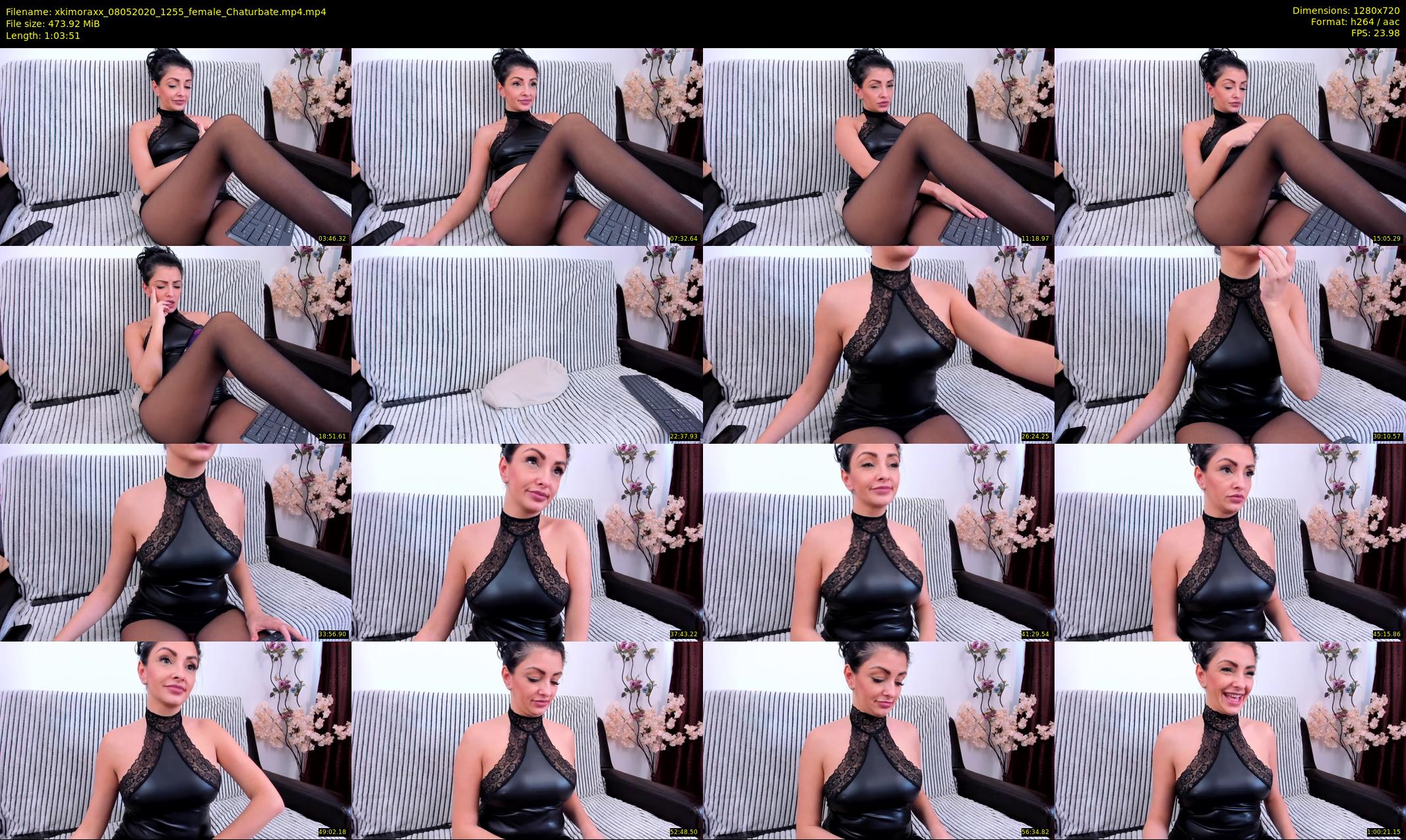 xkimoraxx — 64 minute Chaturbate female cam show recording, 720p, May 8, 2020
