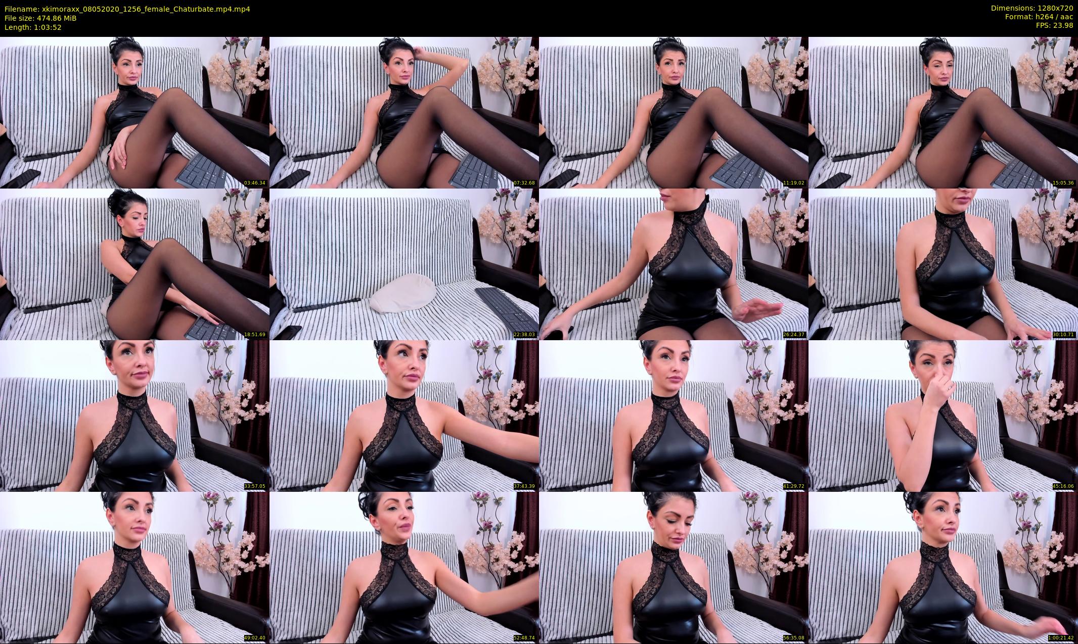 xkimoraxx — 64 minute Chaturbate female cam show recording, 720p, May 8, 2020