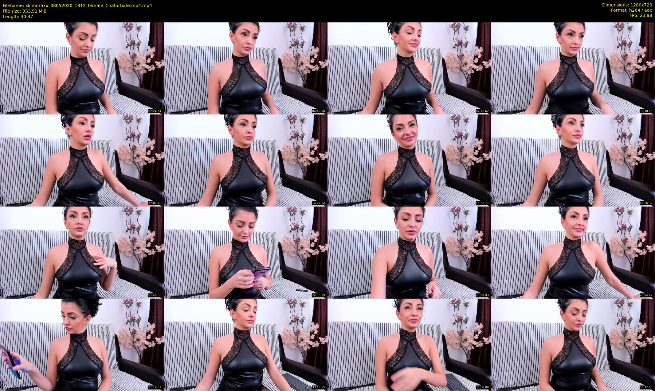 xkimoraxx — 41 minute Chaturbate female cam show recording, 720p, May 8, 2020