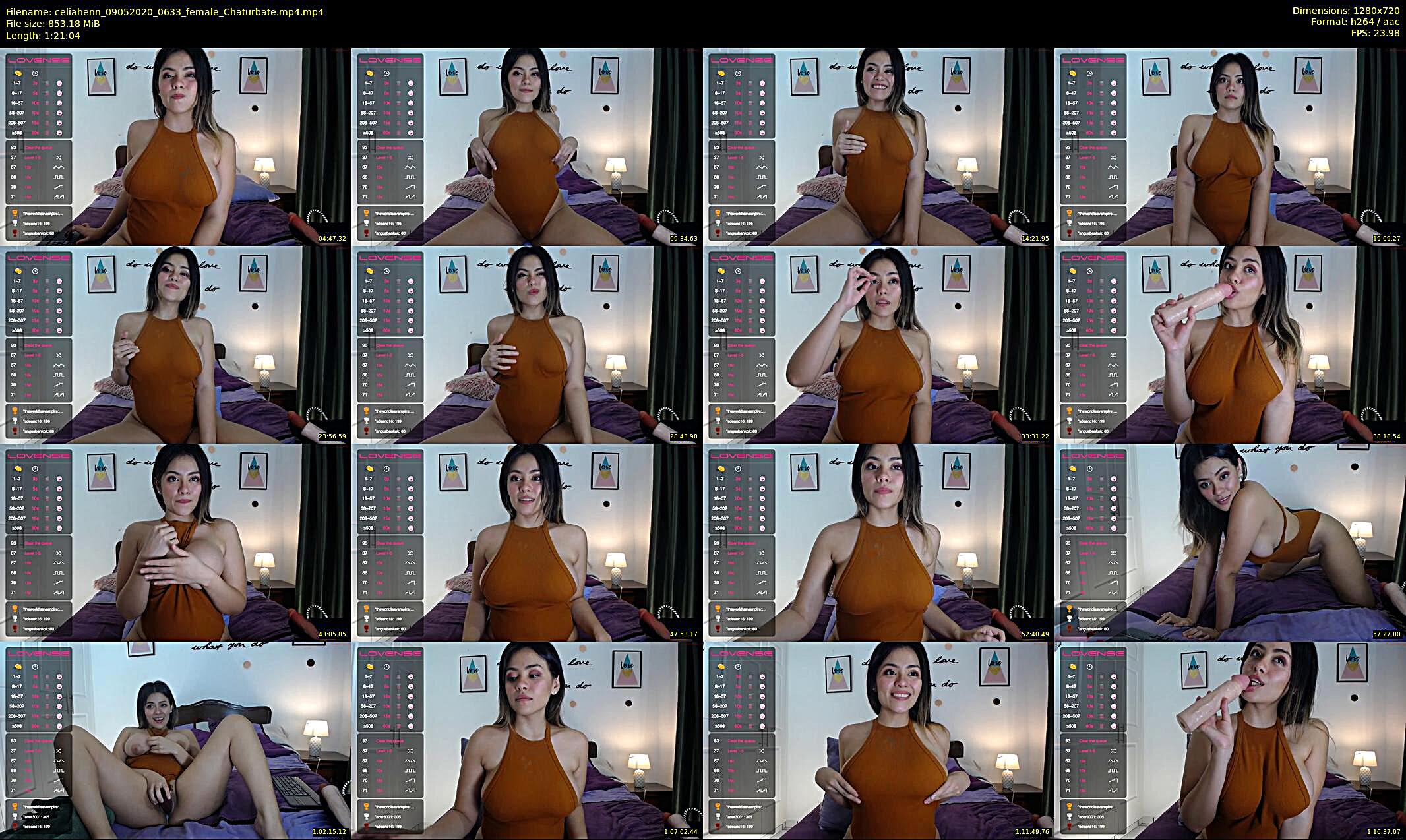 celiahenn — 82 minute Chaturbate female cam show recording, 720p, May 9, 2020