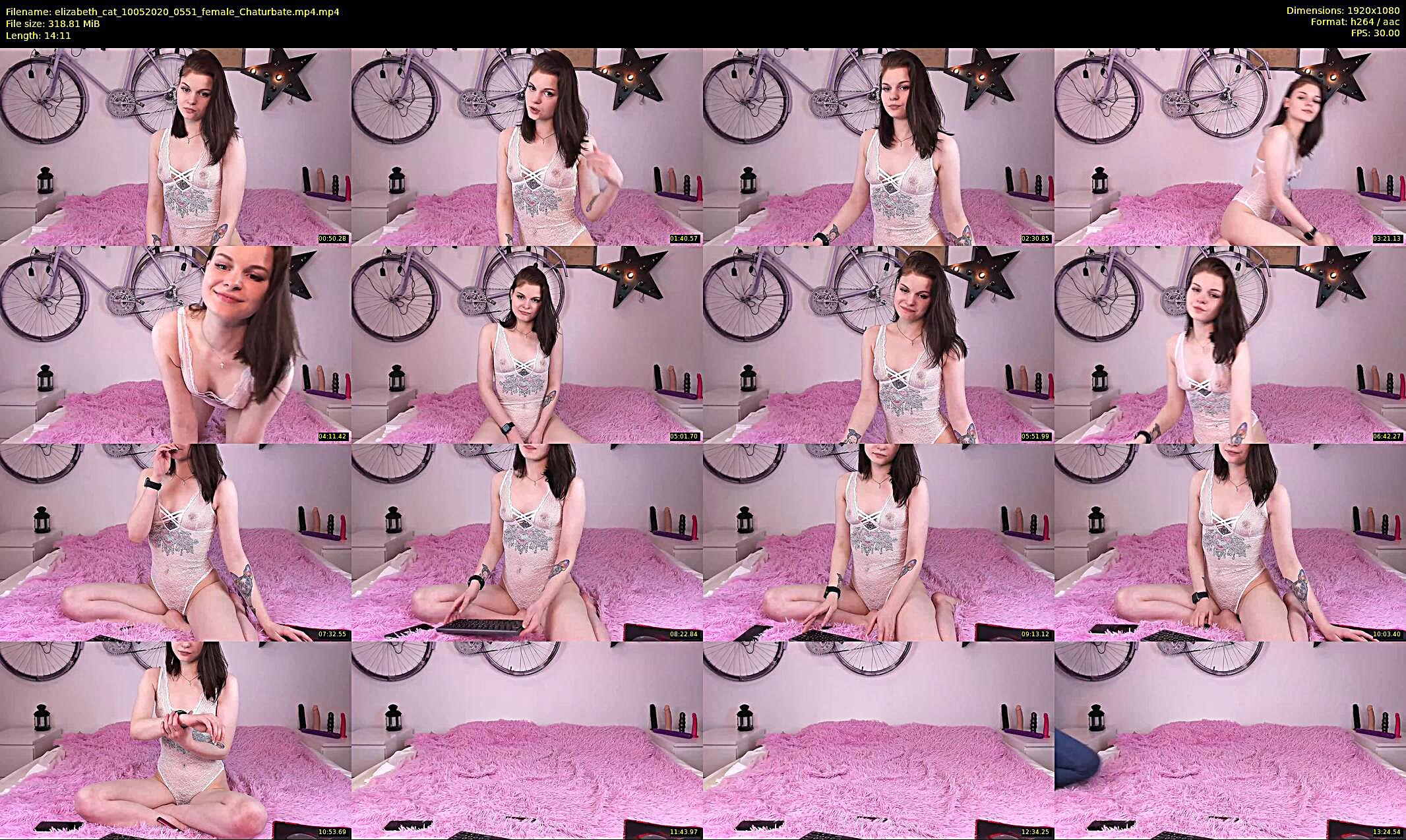 elizabeth_cat — 15 minute Chaturbate female cam show recording, 1080p, May 10, 2020