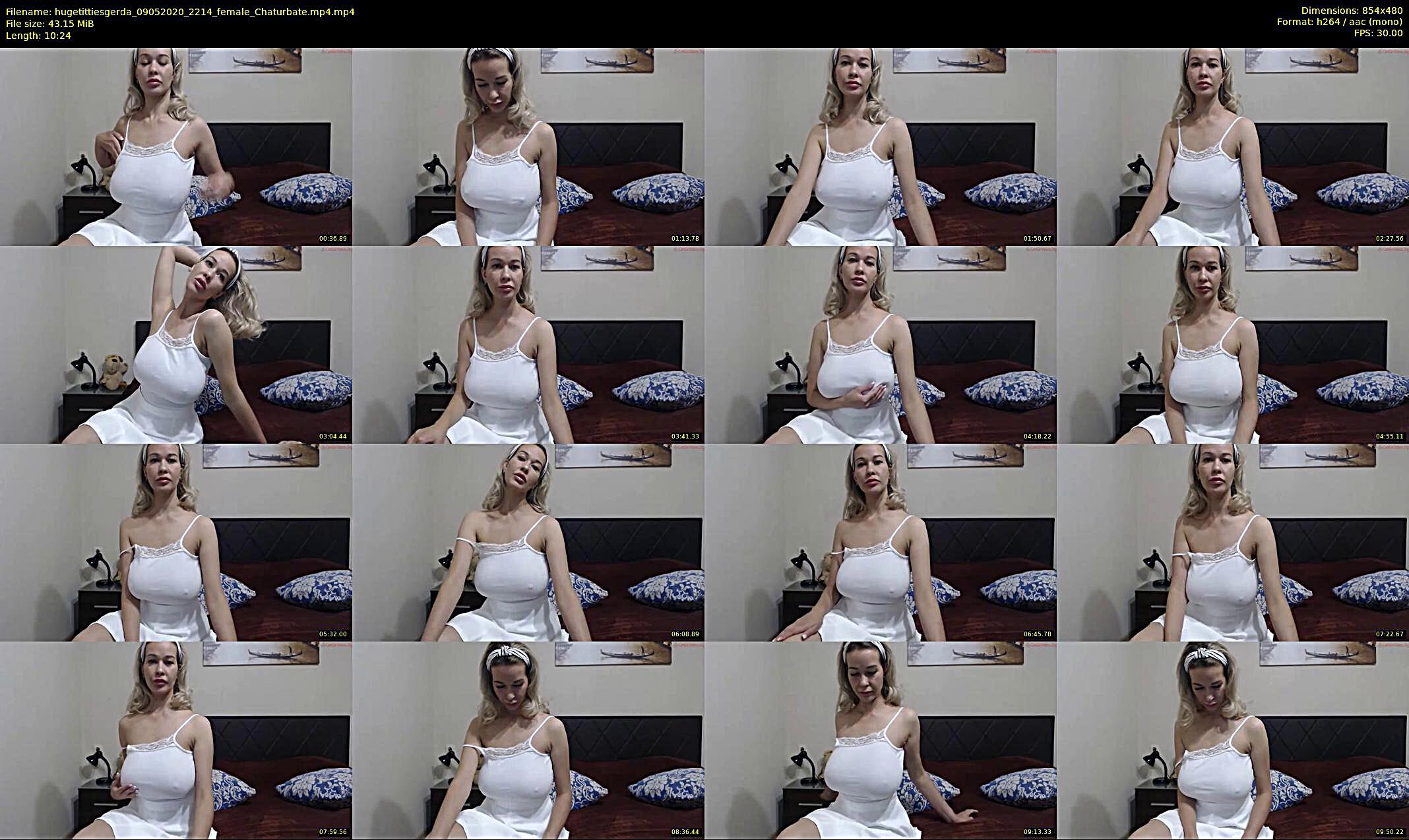 hugetittiesgerda — 11 minute Chaturbate female cam show recording, 480p, May 9, 2020