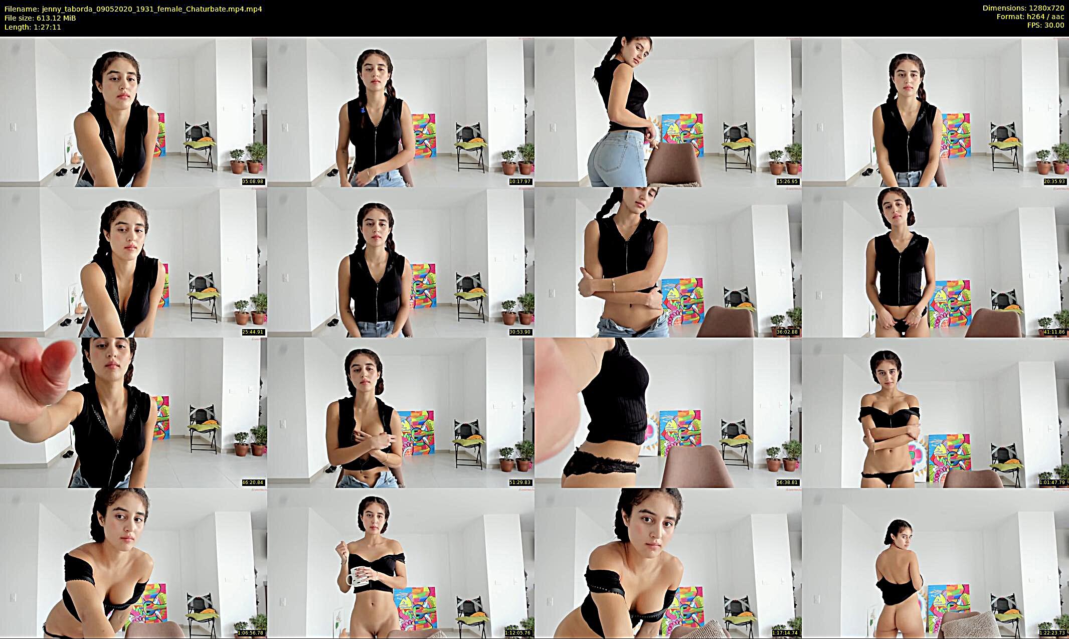 jenny_taborda — 88 minute Chaturbate female cam show recording, 720p, May 9, 2020
