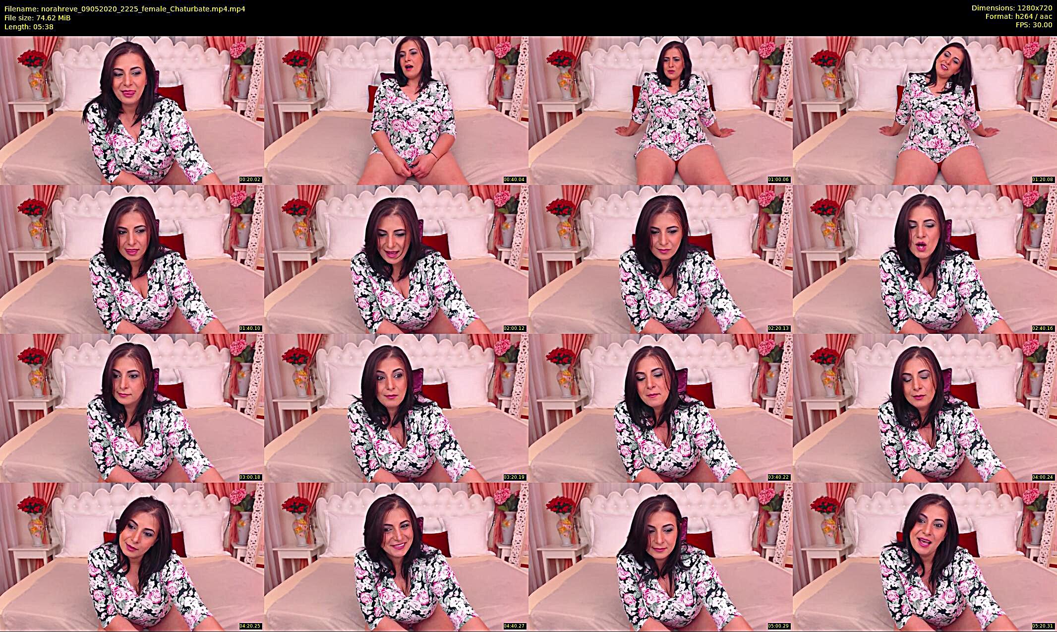 norahreve — 6 minute Chaturbate female cam show recording, 720p, May 9, 2020
